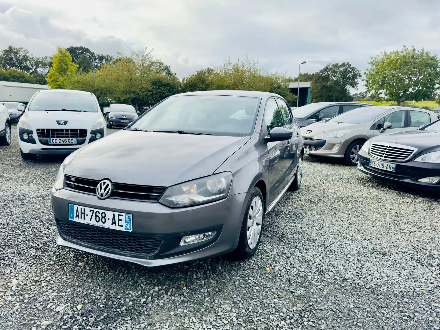Volkswagen Polo 1.6 TDI 90 CR FAP Confortline Gris - 1