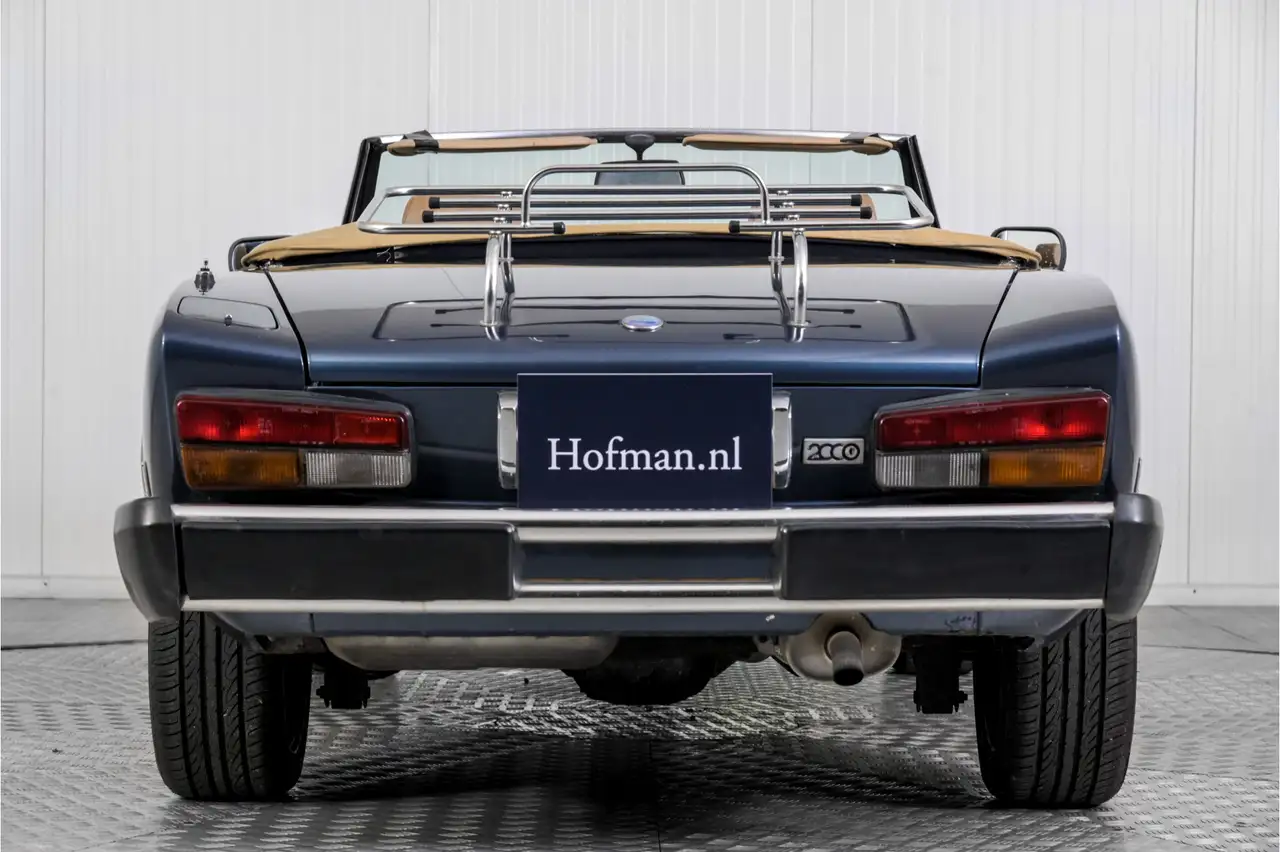 Fiat 124 Spider Pininfarina 2000 Volumex opgebouwd, foto 11
