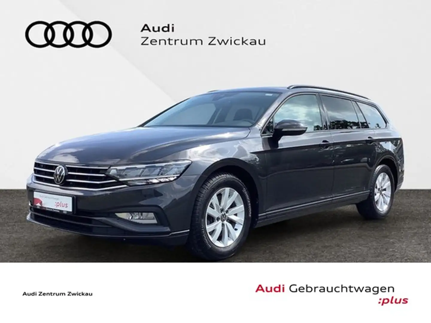 Volkswagen Passat Variant 1.5TSI Basis LED Scheinwerfer, Navi, AHZV Grau - 1