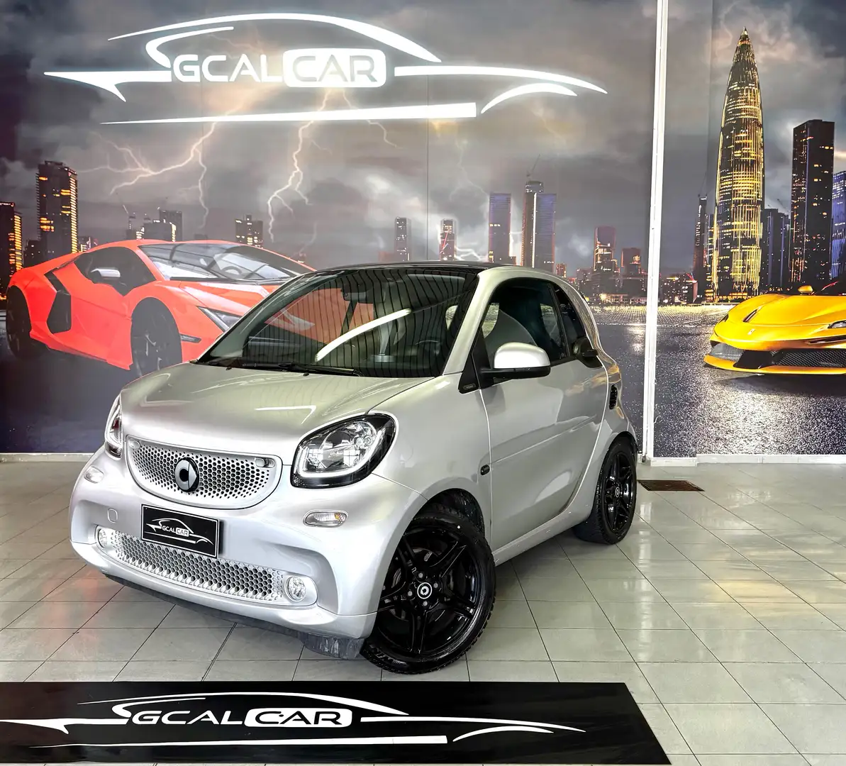 smart forTwo TURBO XCLUSIVE JBL IMPIANTO GARANZIA OK PERMUTE Argento - 2