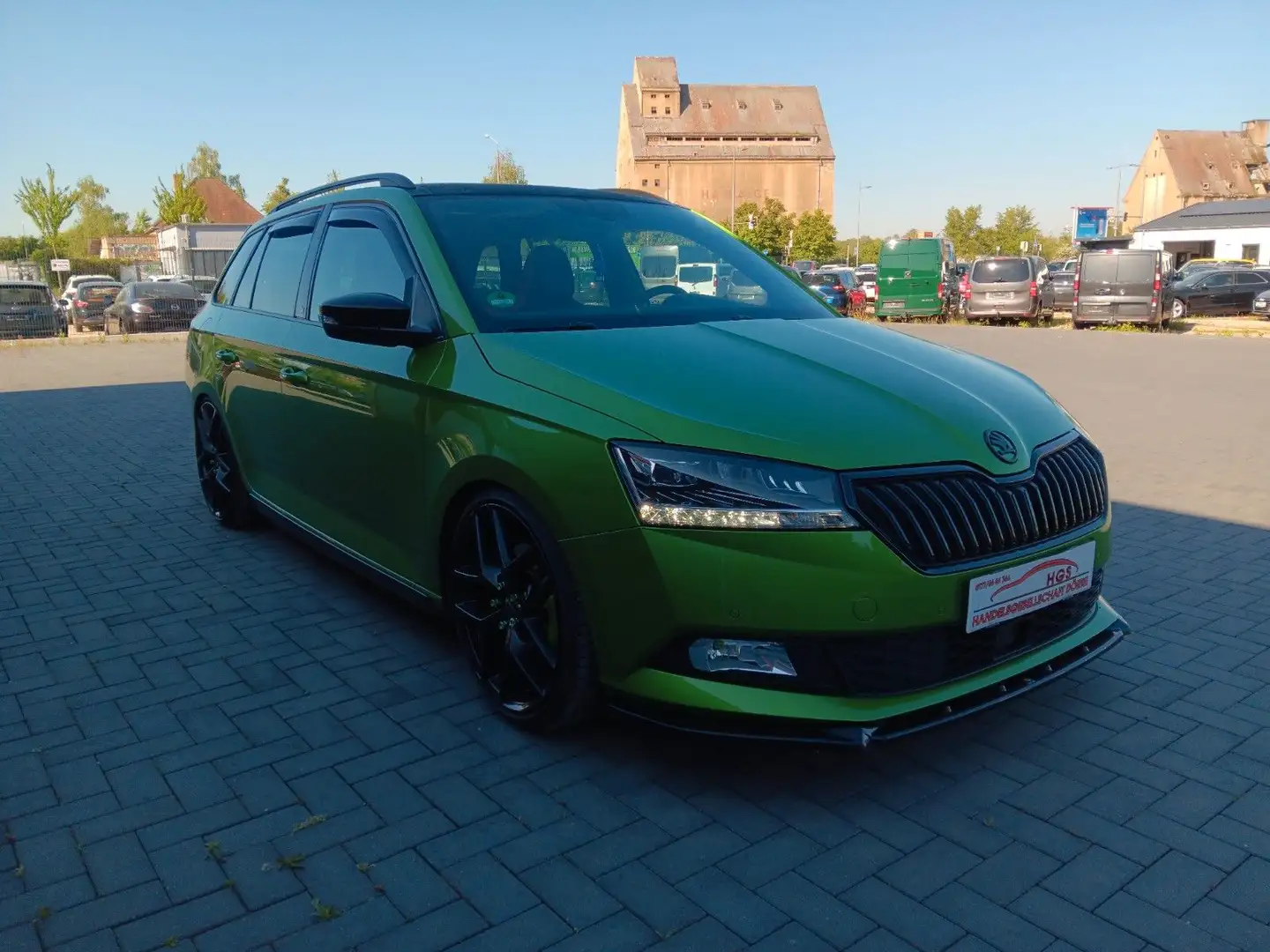 Skoda Fabia Combi Monte Carlo PanoDach LED Alu Klima Grün - 2
