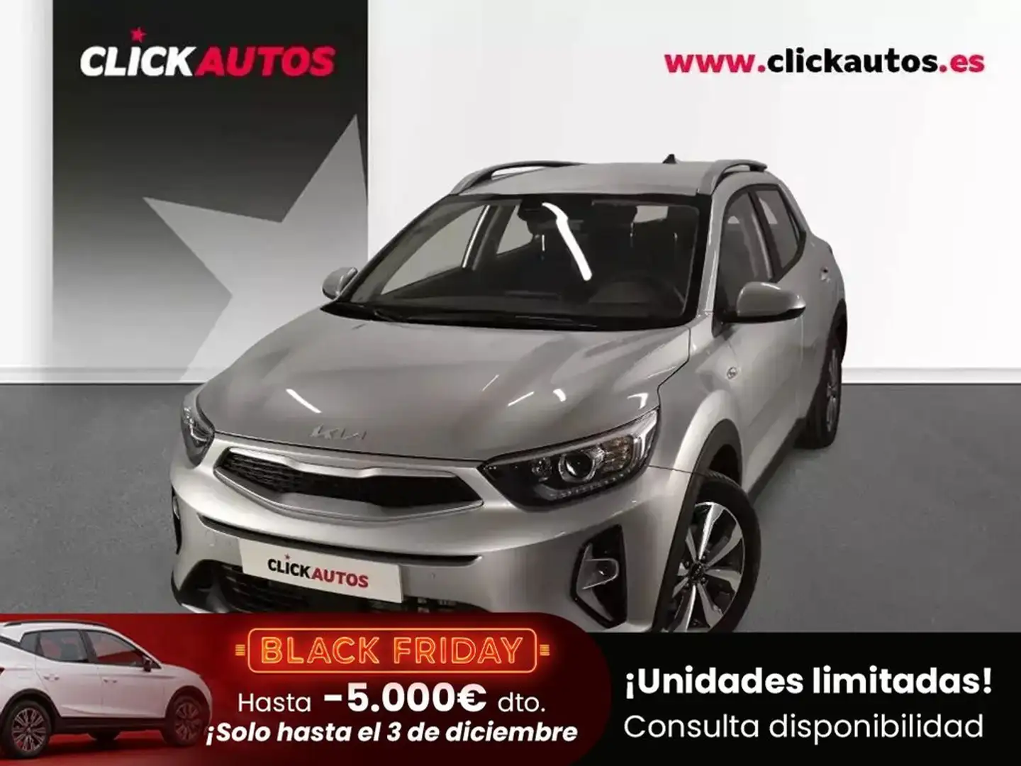 Kia Stonic 1.0 TGDI 100CV Active Argent - 1