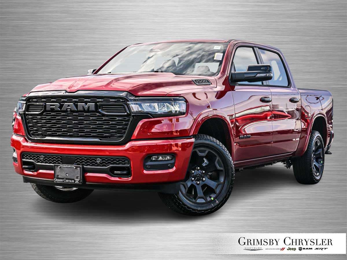 2027 RAM 1500 Big Horn 4x4 Crew Cab 5'7 Box TRAILER TOW GROUP 2, NIGHT EDITION, OFF ROAD GROUP, BIG HORN LEVEL 1, 124.9L FUEL TANK, ALL