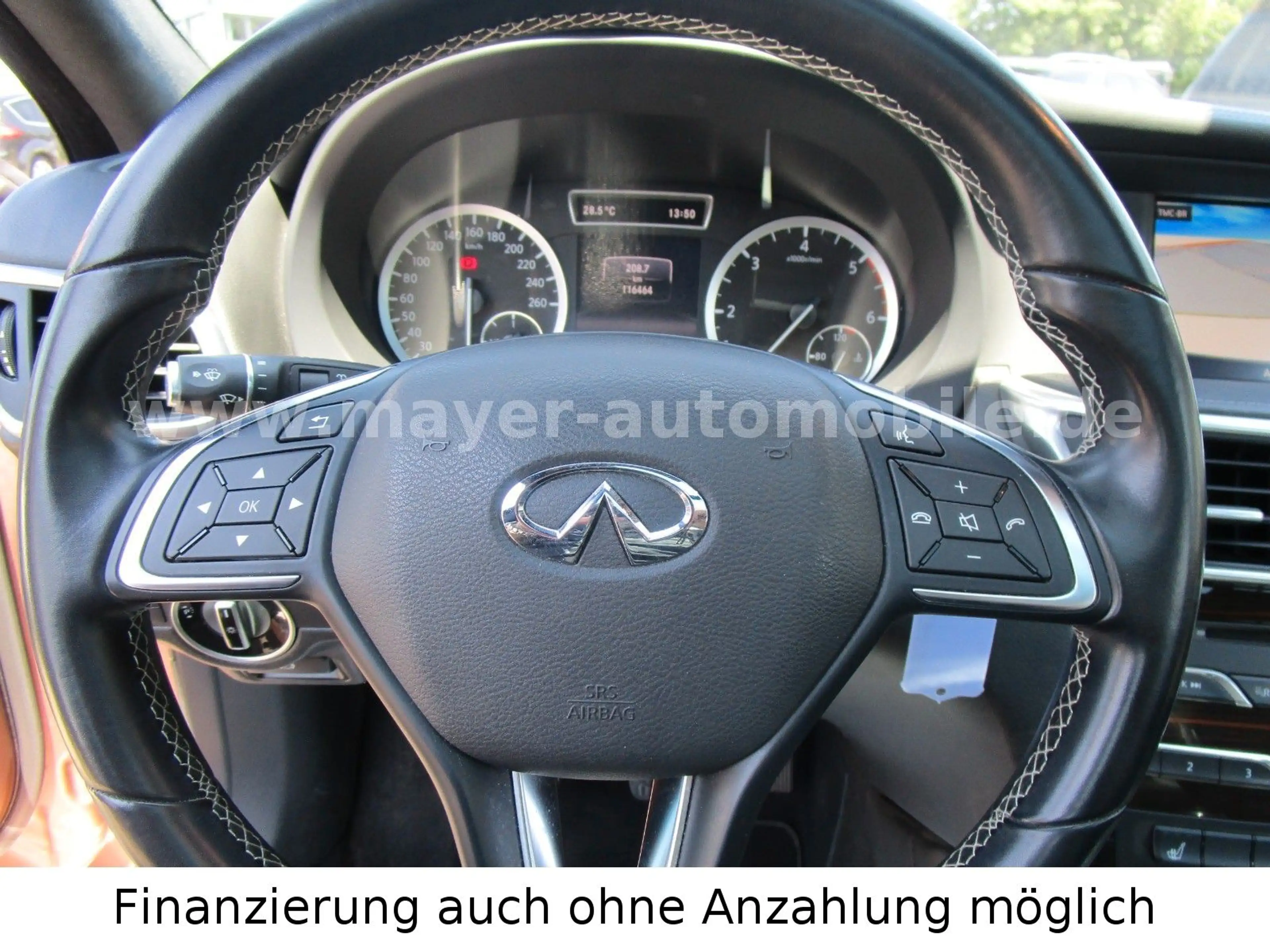 Infiniti Q30 d 1.5 *Leder*Panorama*Navi*Bose*SHZ*BT*VOLL* — photo 13