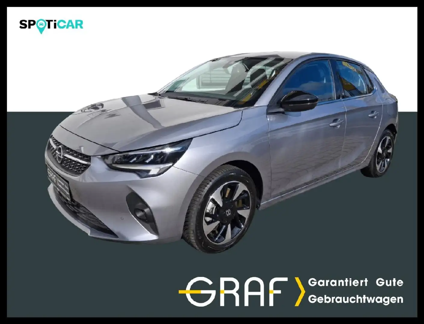 Opel Corsa-e Corsa-e Elegance*11 kW Charger*LHZ*SHZvo.*Kamera Argent - 1