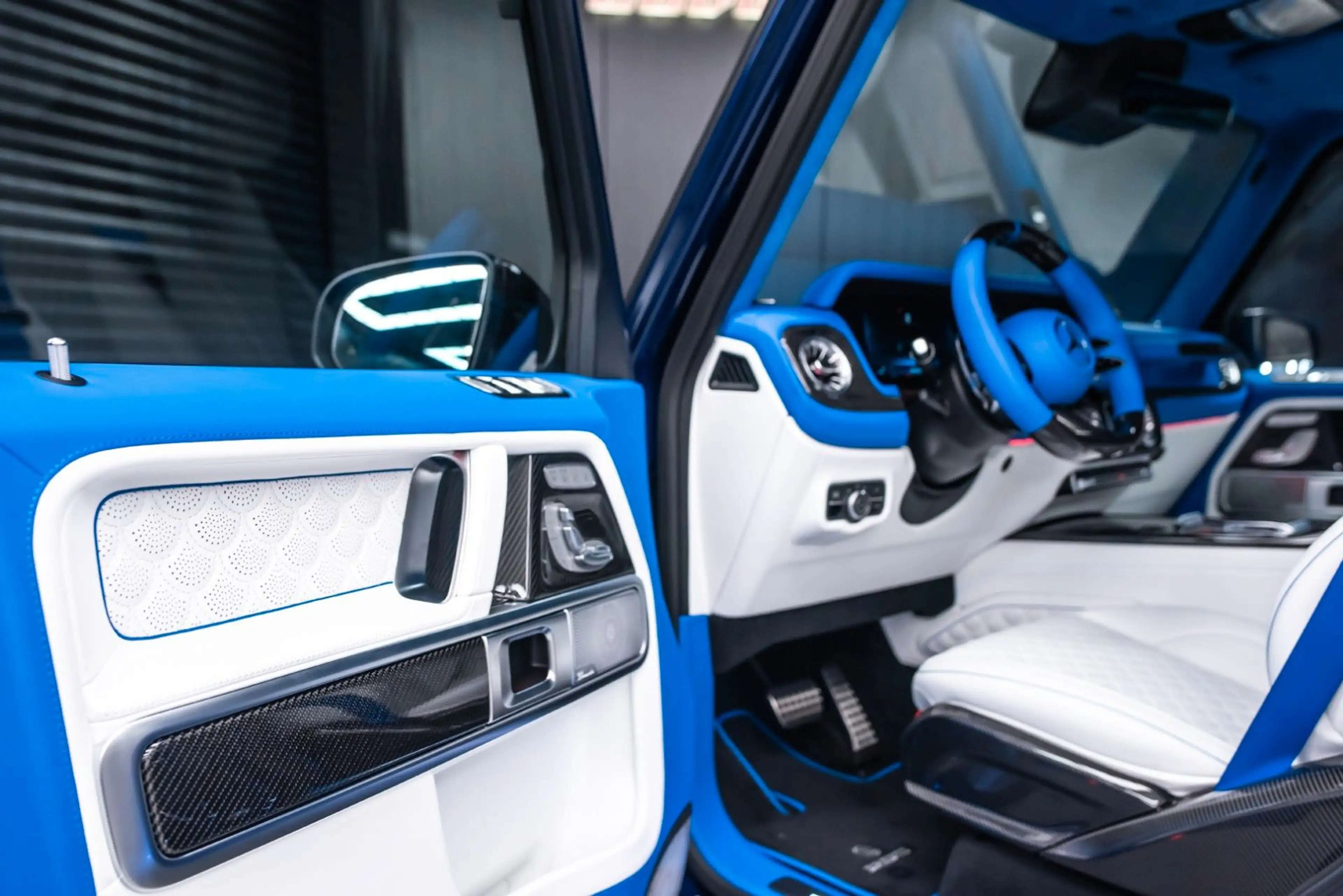 Mercedes-Benz G 63 AMG G800 BRABUS | Blue Custom Nappa | — photo 42