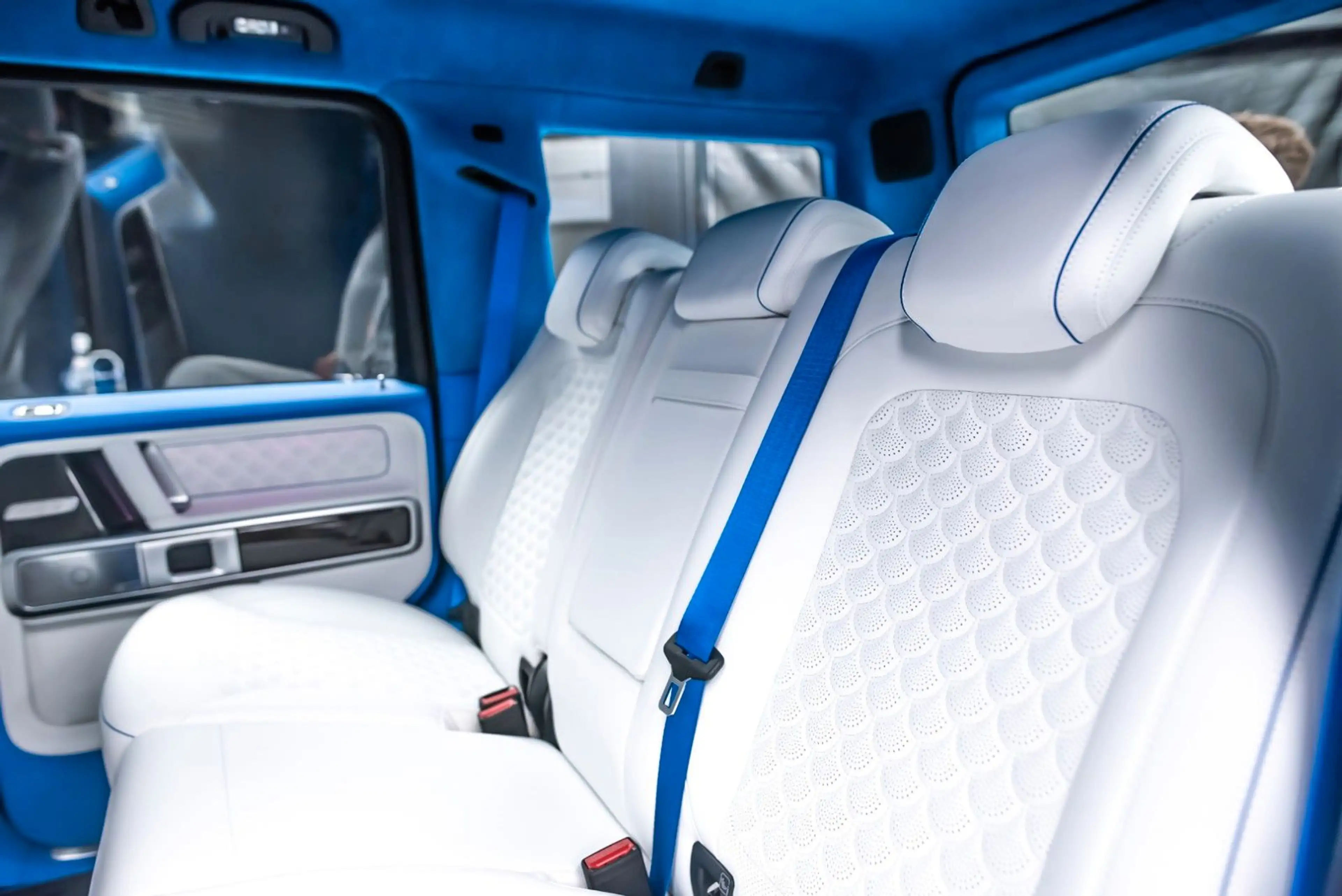 Mercedes-Benz G 63 AMG G800 BRABUS | Blue Custom Nappa | — photo 48