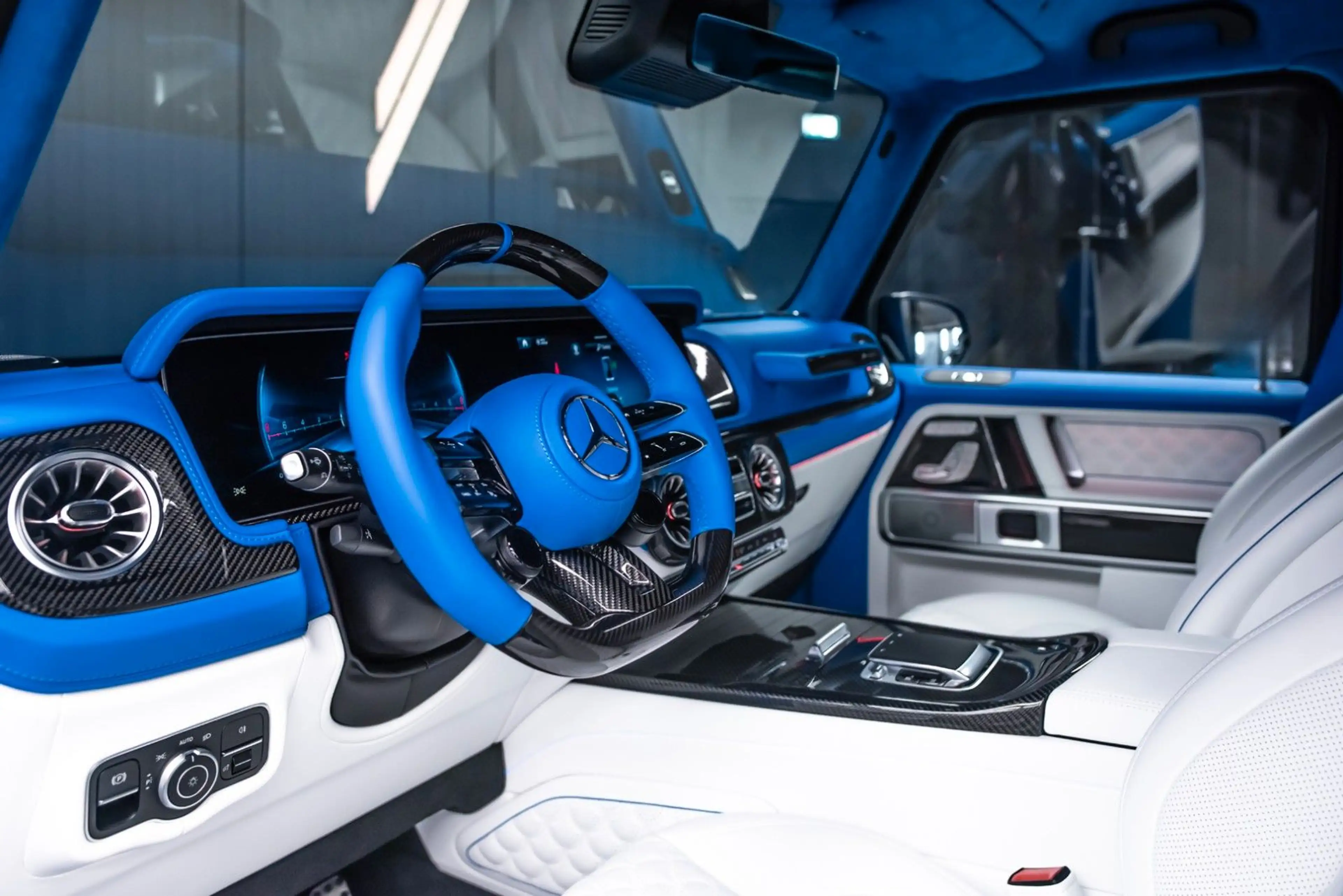Mercedes-Benz G 63 AMG G800 BRABUS | Blue Custom Nappa | — photo 41