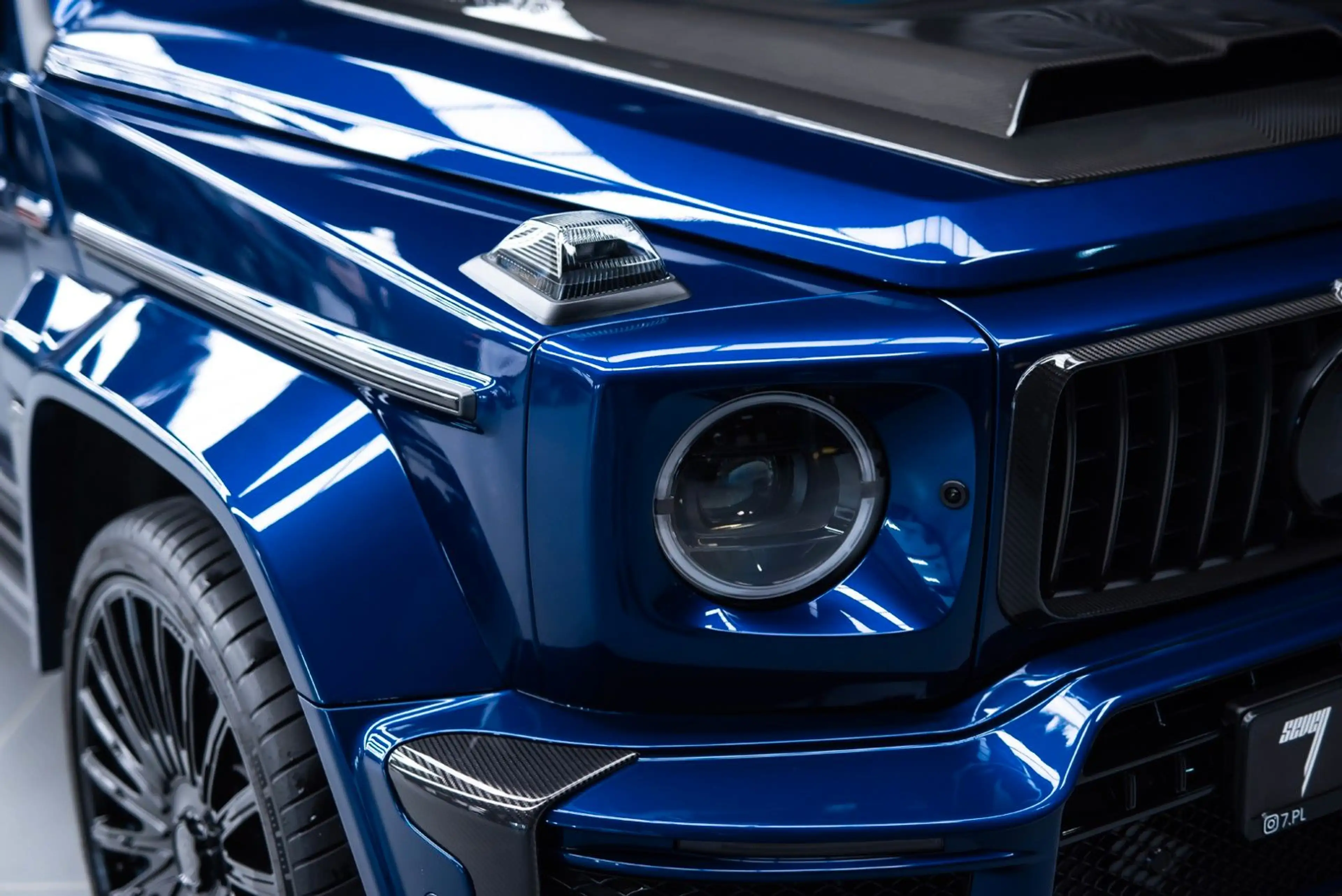 Mercedes-Benz G 63 AMG G800 BRABUS | Blue Custom Nappa | — photo 15