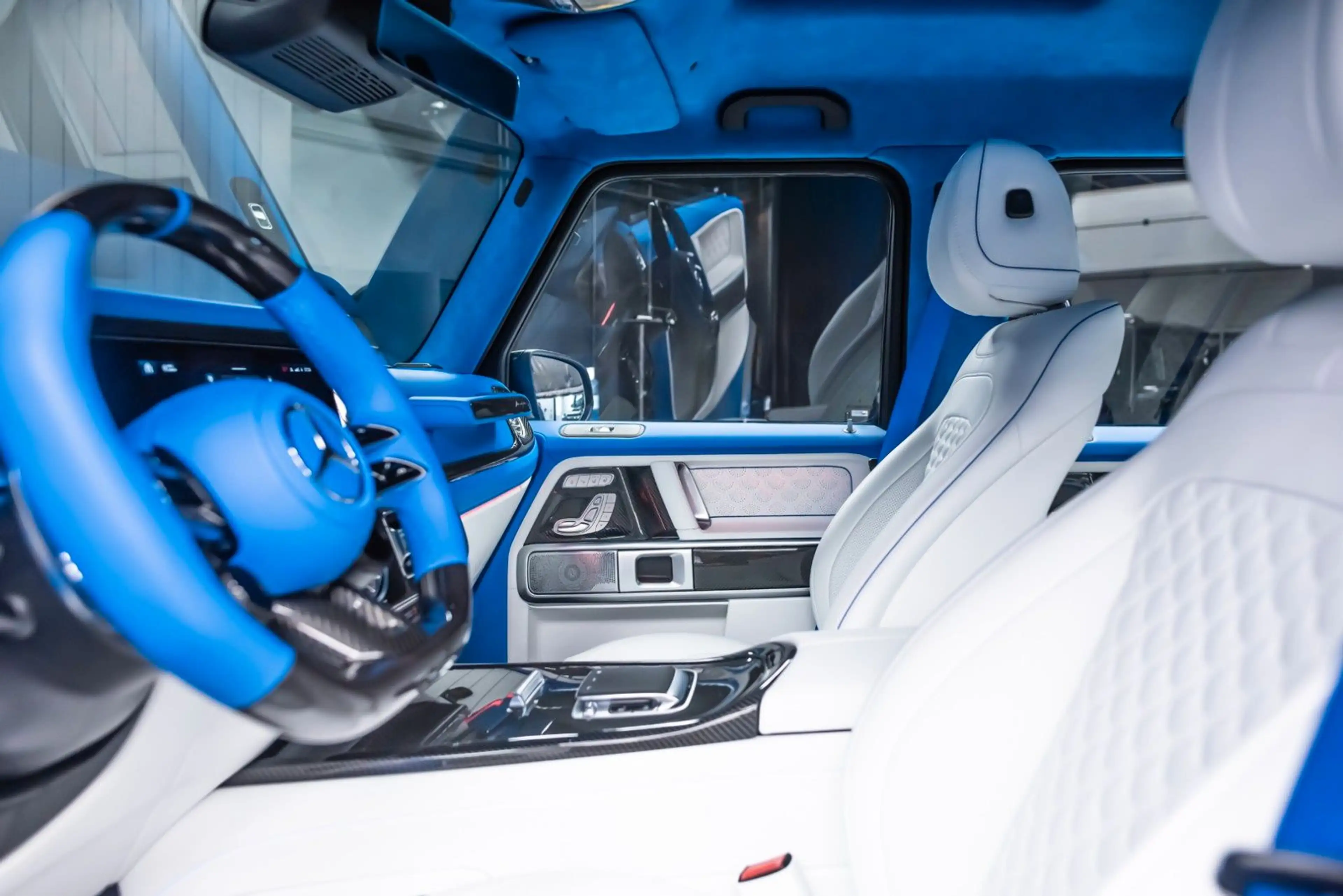 Mercedes-Benz G 63 AMG G800 BRABUS | Blue Custom Nappa | — photo 45