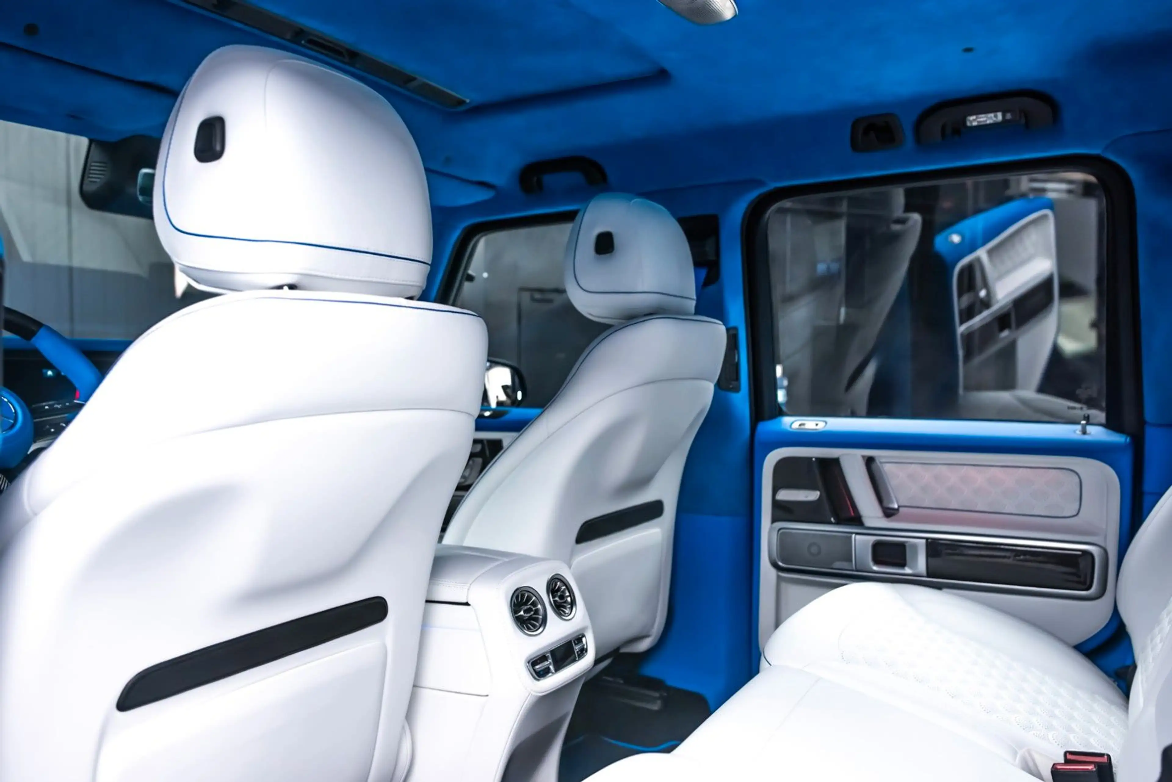 Mercedes-Benz G 63 AMG G800 BRABUS | Blue Custom Nappa | — photo 47