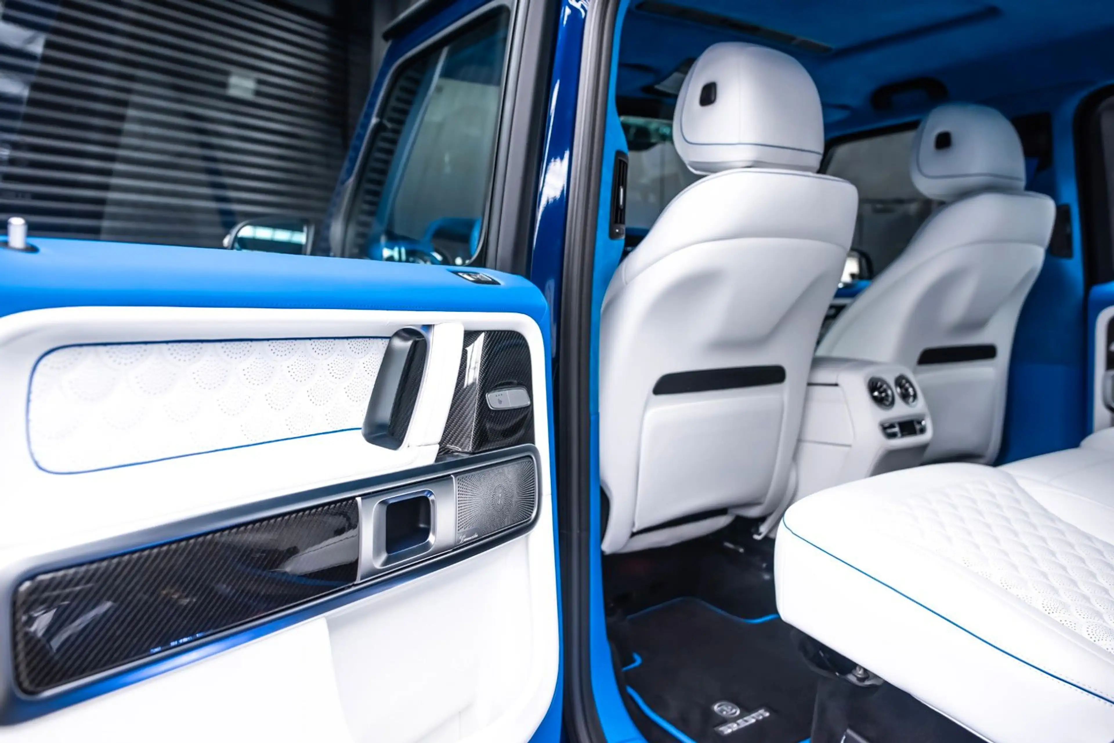 Mercedes-Benz G 63 AMG G800 BRABUS | Blue Custom Nappa | — photo 46