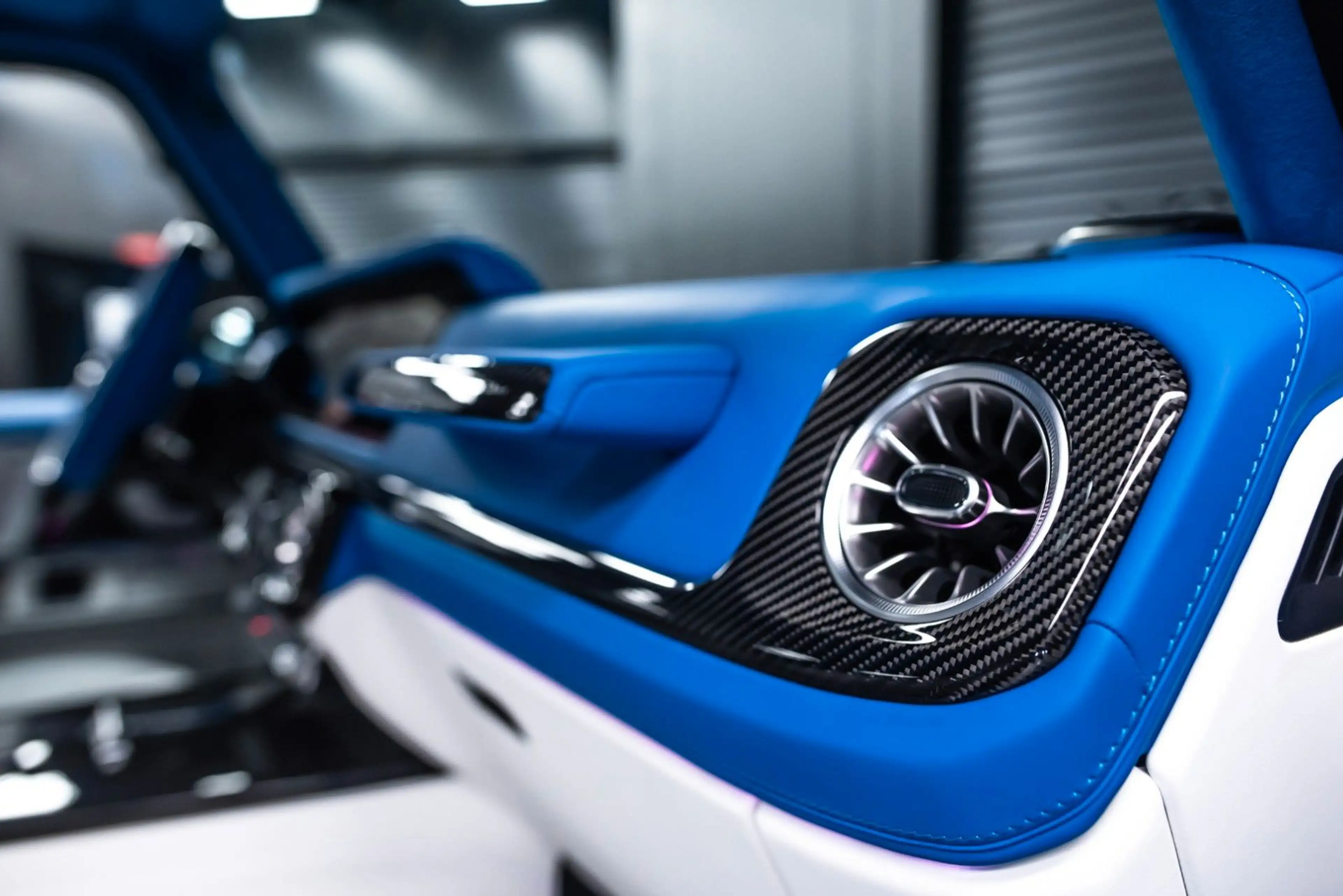 Mercedes-Benz G 63 AMG G800 BRABUS | Blue Custom Nappa | — photo 34