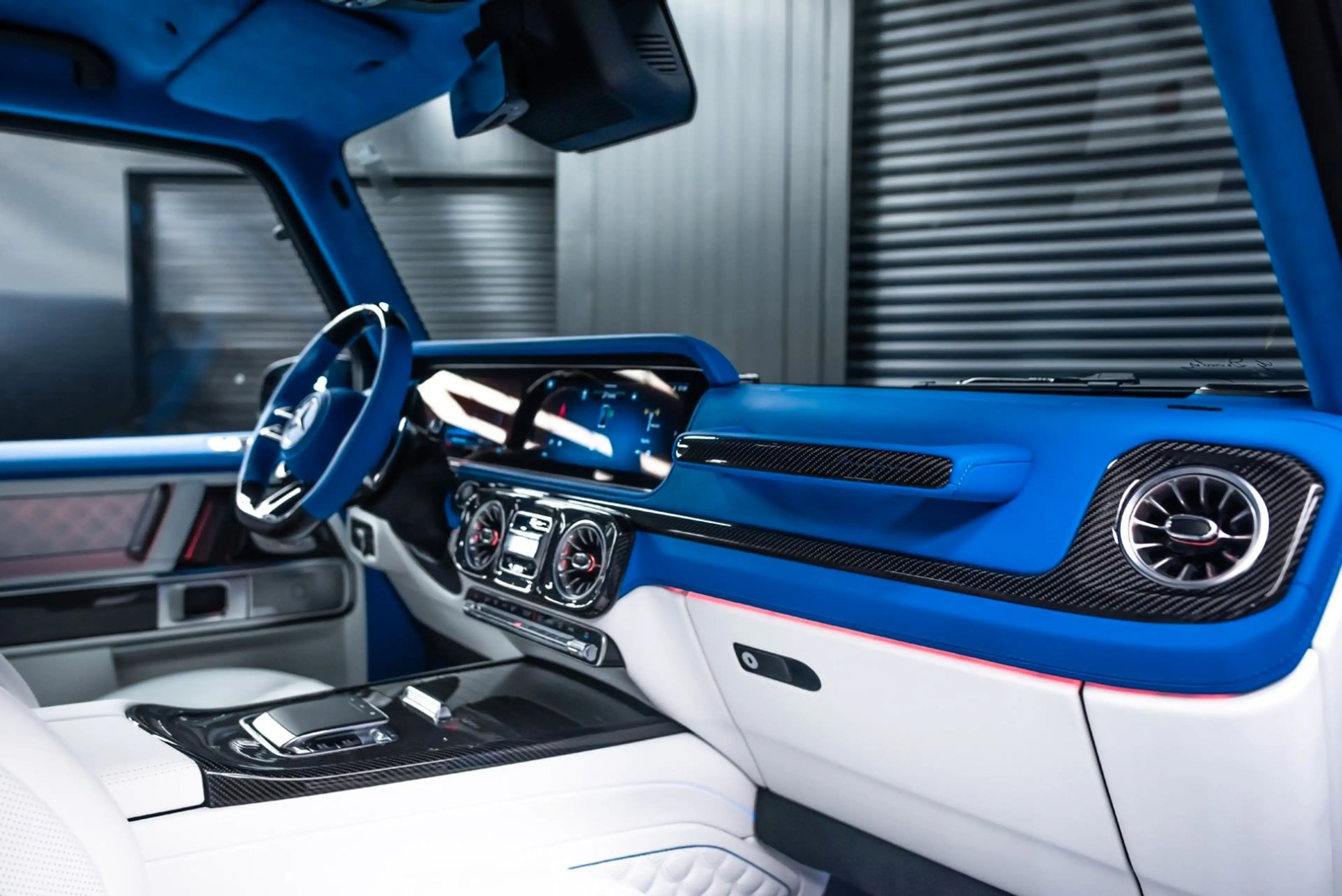 Mercedes-Benz G 63 AMG G800 BRABUS | Blue Custom Nappa | — photo 32