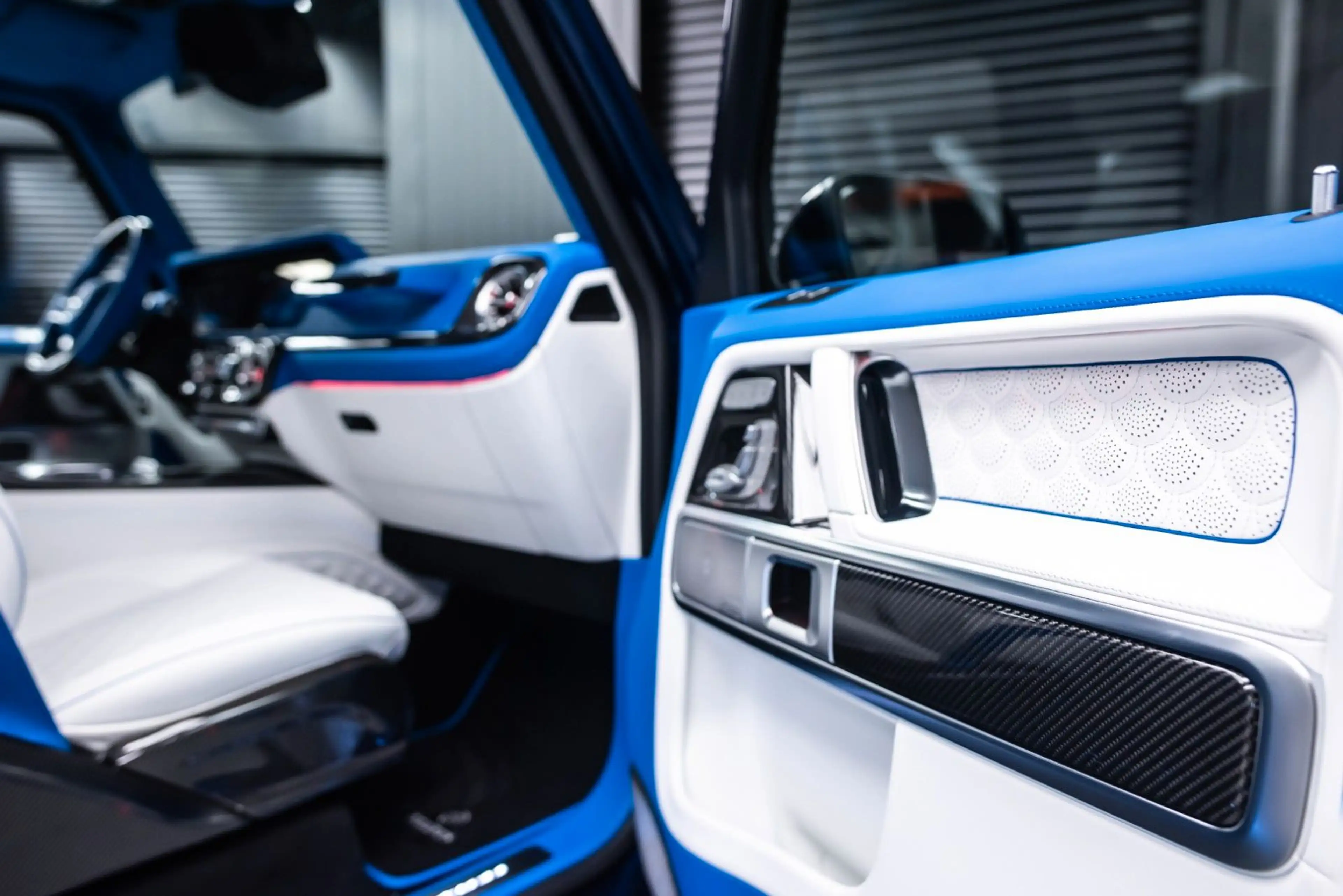 Mercedes-Benz G 63 AMG G800 BRABUS | Blue Custom Nappa | — photo 35