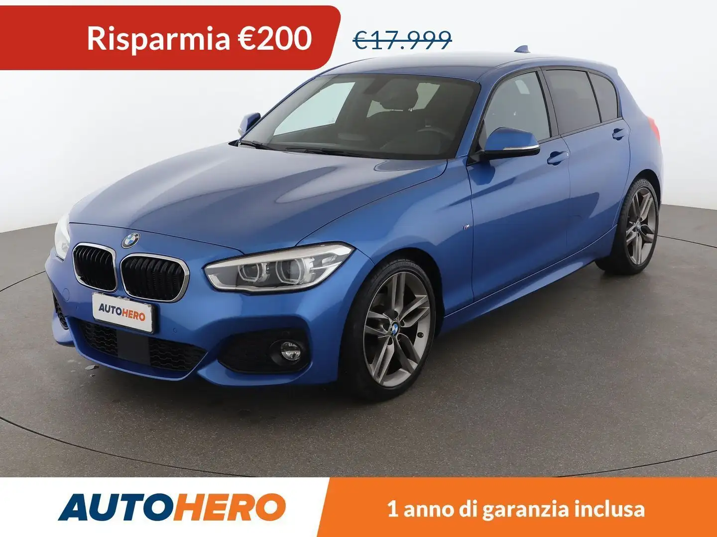 BMW 116 116d Msport Blu/Azzurro - 1