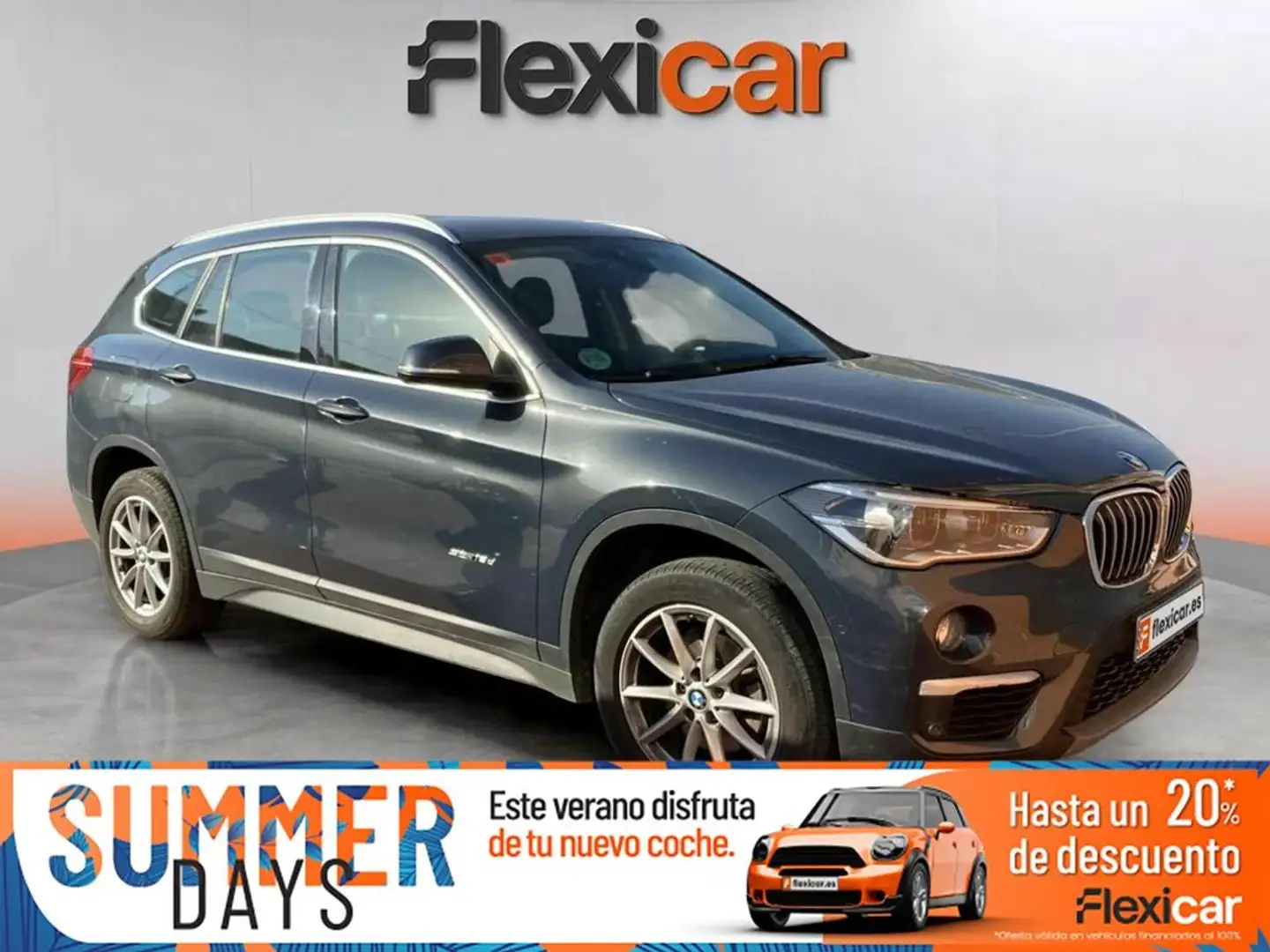 BMW X1 sDrive18d Gris - 1