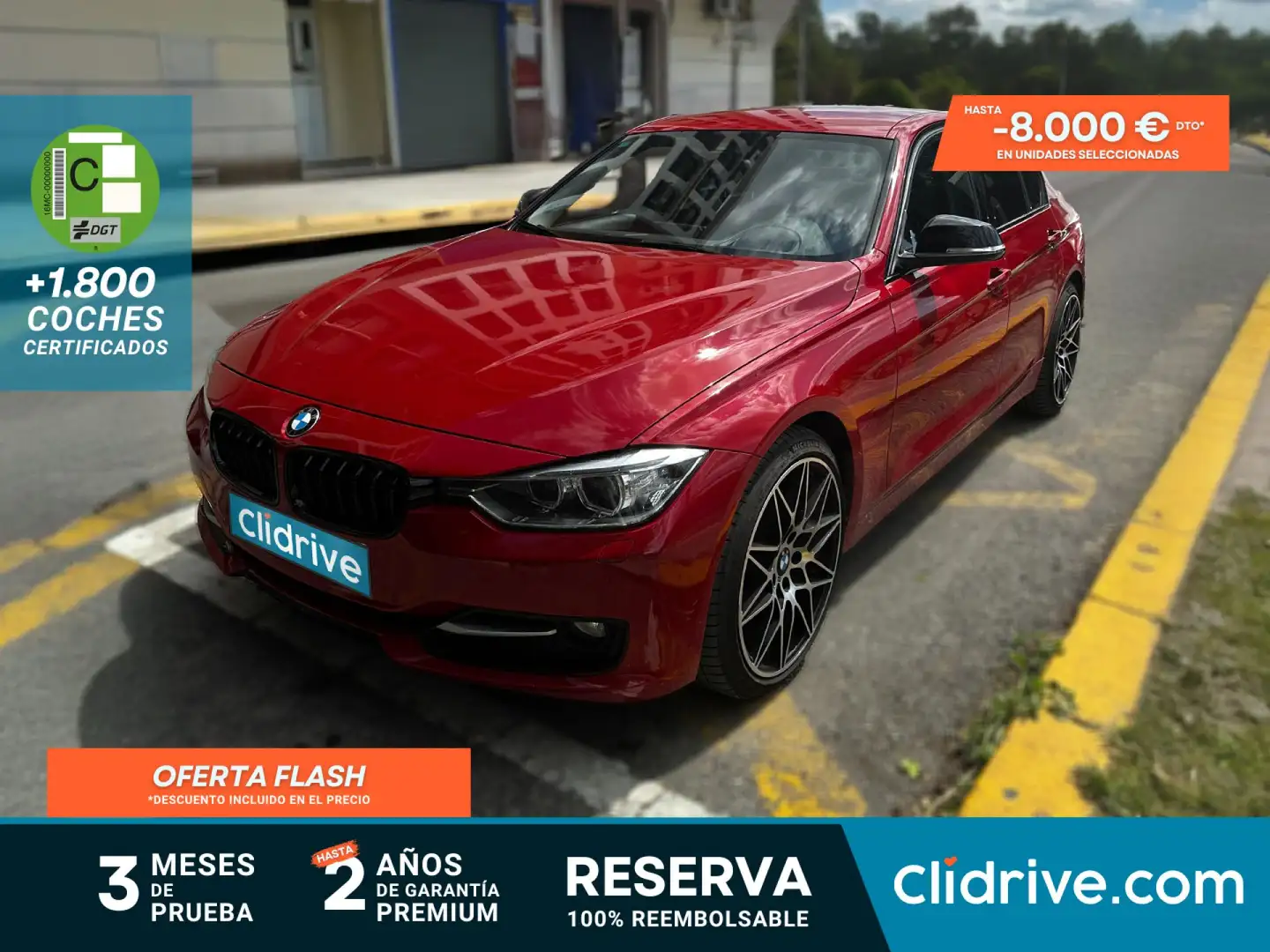 BMW 328 328i Gran Turismo Red - 1