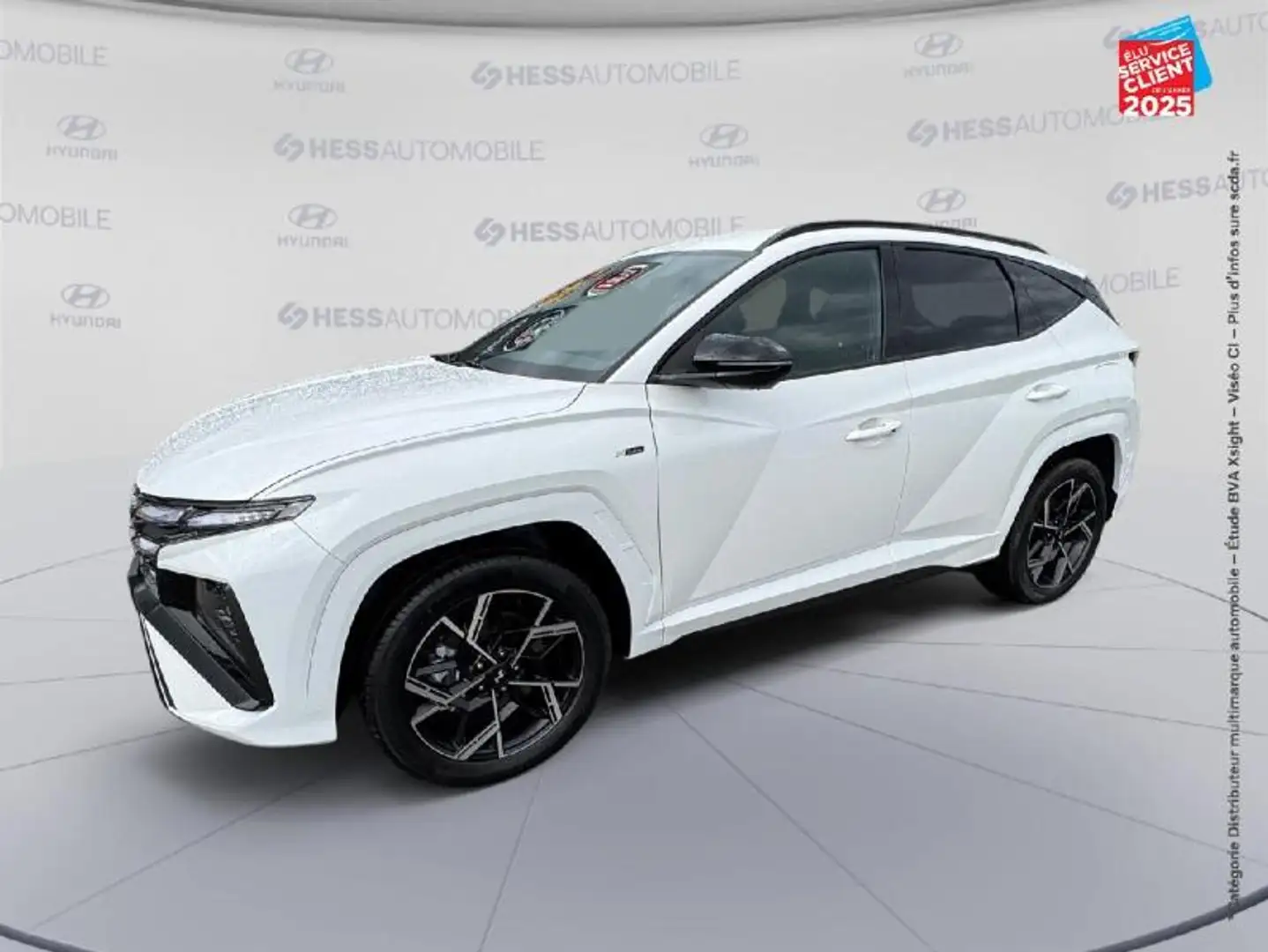 Hyundai TUCSON 1.6 T-GDI 215ch Hybrid N Line Creative Blanc - 1