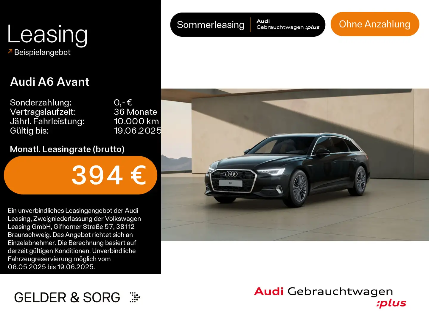Audi A6 40 TDI qu. Tour*Matrix*virtual*sound* Zwart - 1