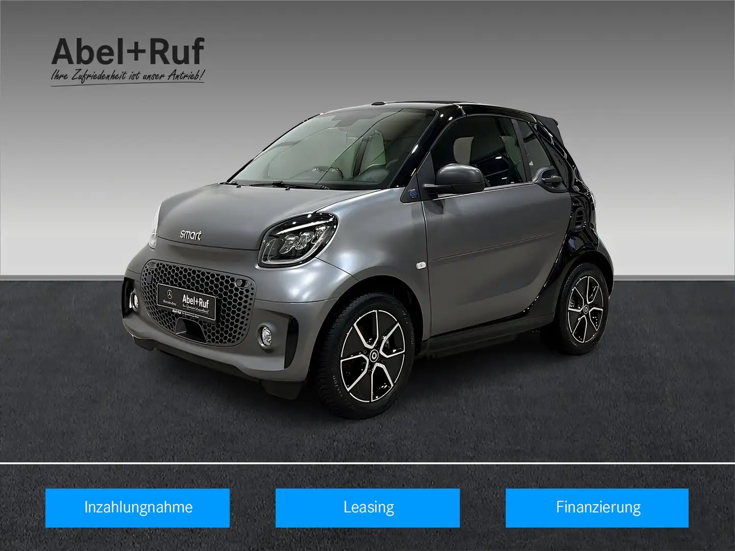 smart forTwo smart EQ cabrio LED+JBL+Winter+Ladekabel+Kamera Grau - 1