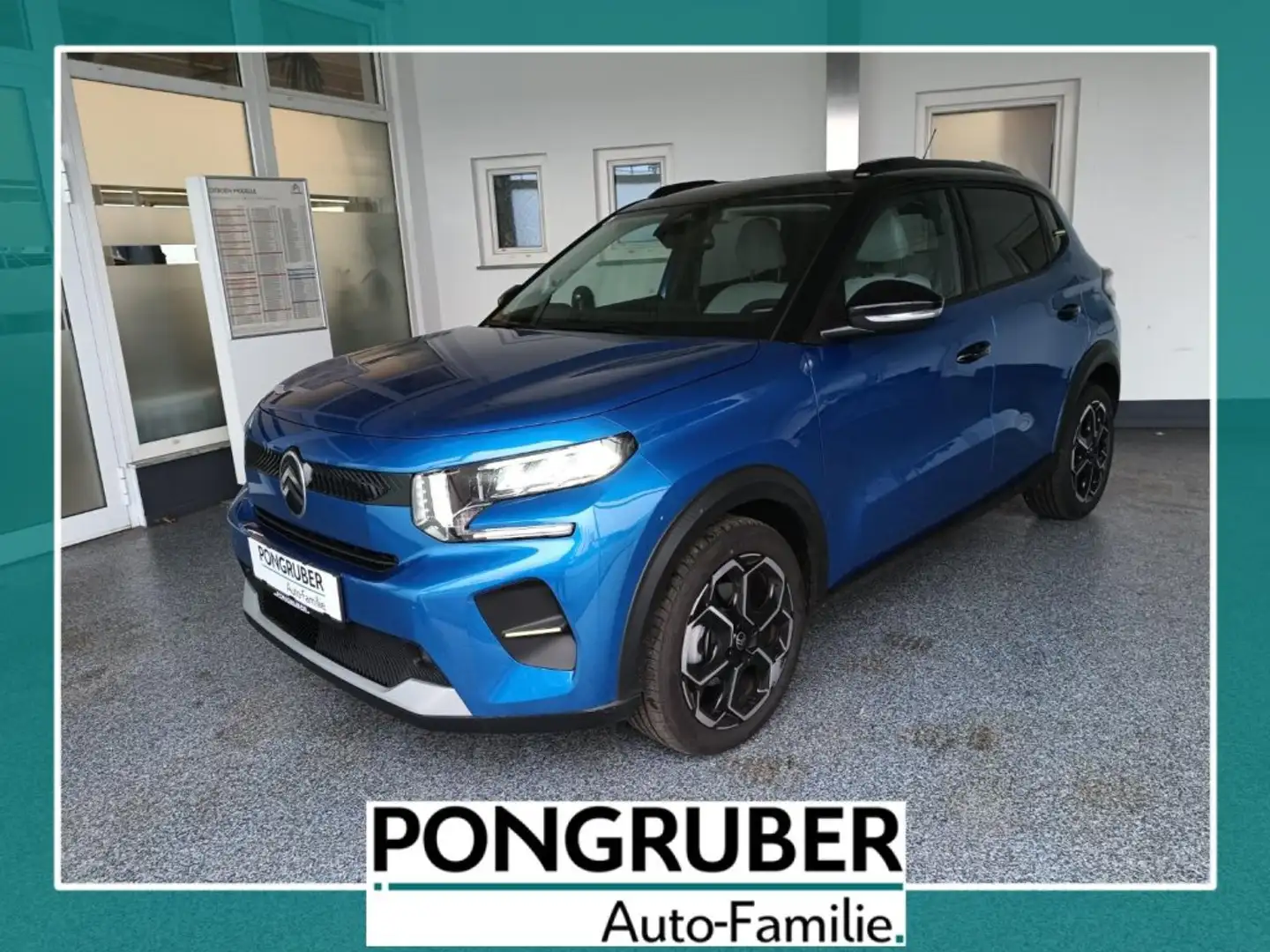 Citroen C3 Turbo 100PS Manuell MAX Blau - 1