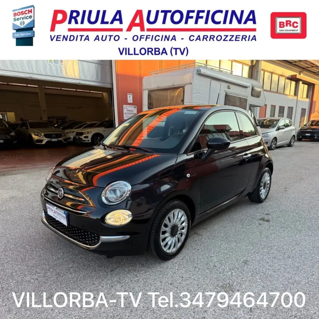 Fiat 500 1.2 GPL EasyPower Lounge Noir - 1