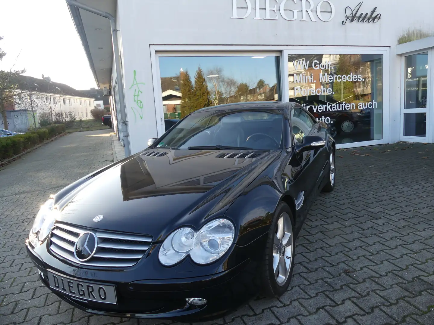 Mercedes-Benz SL 600 W 230 * Deutsche Auslieferung * 1. Hand Siyah - 1