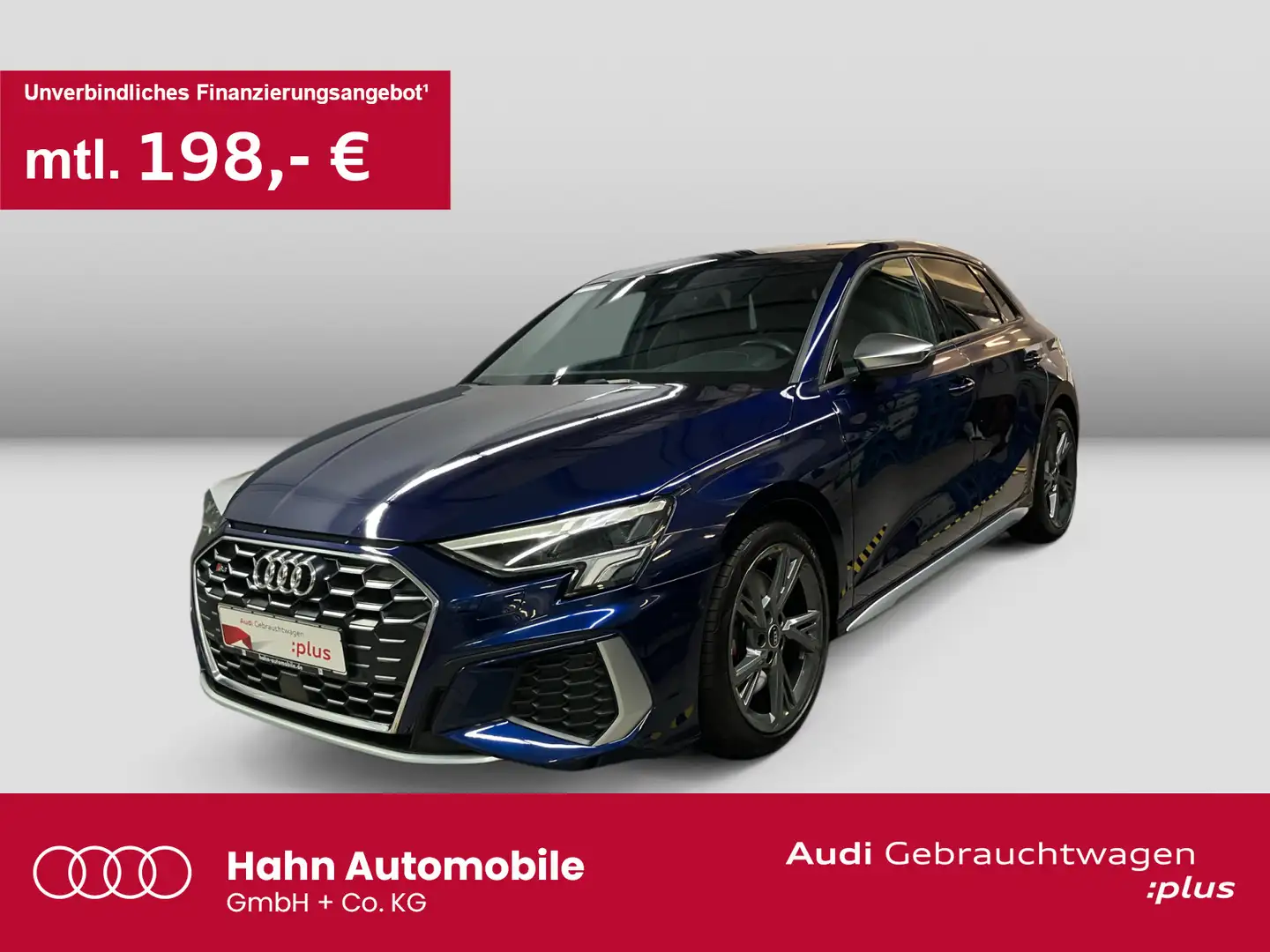 Audi S3 TFSI quattro Virtual Sitzh Navi Car Blau - 1