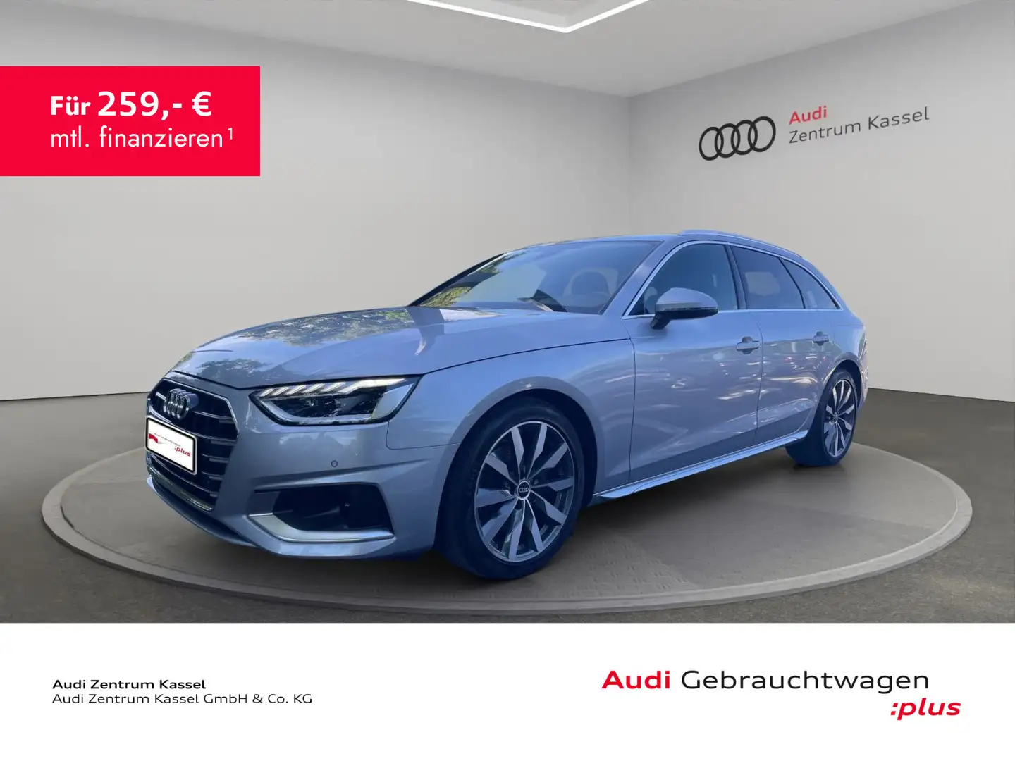 Audi A4 35 TFSI LED Navi HuD Kamera Alcantara Silber - 1