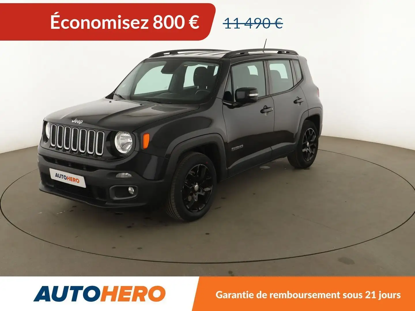 Jeep Renegade 1.4 MultiAir Longitude Noir - 1