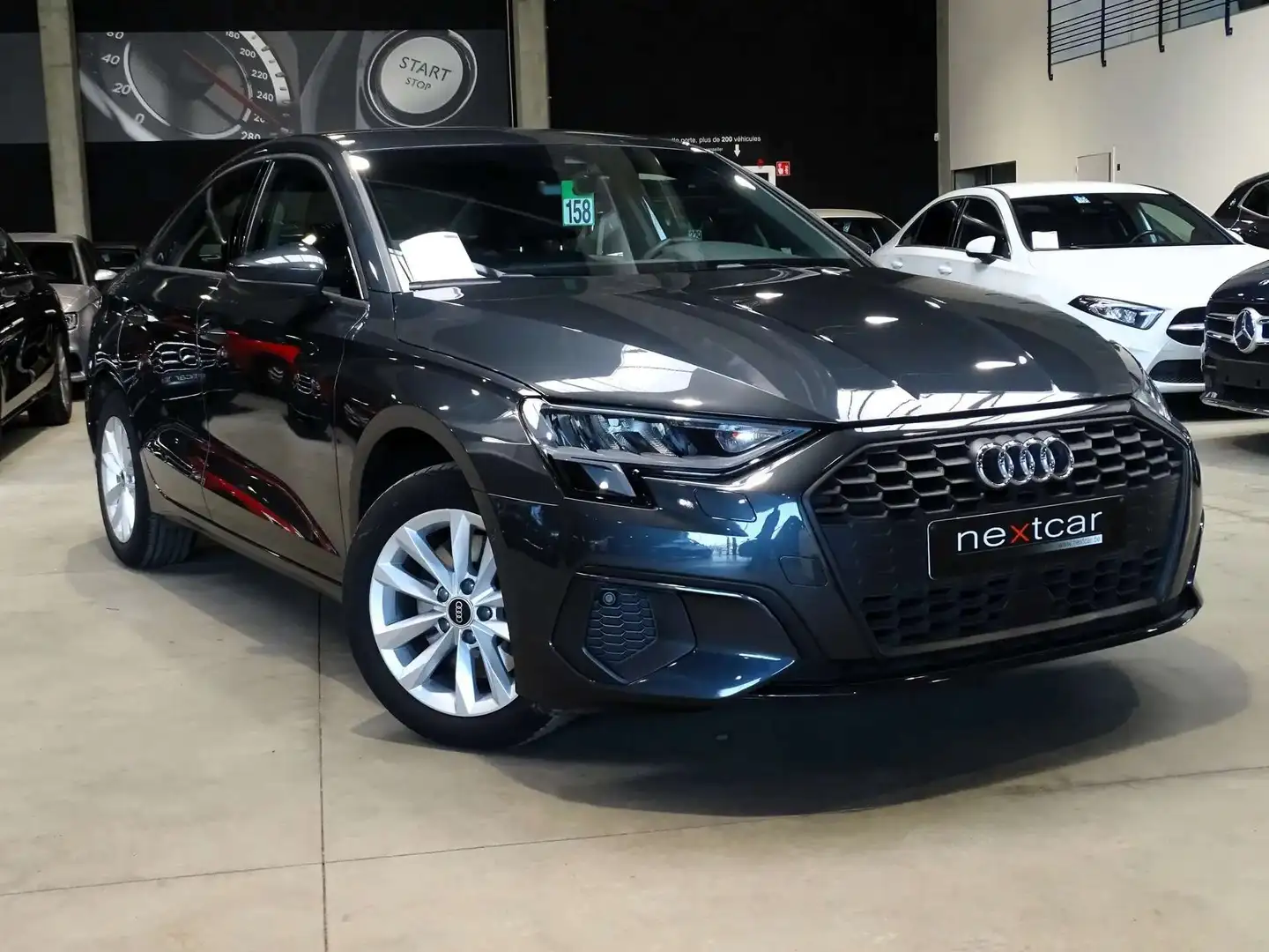 Audi A3 30TDi Sedan Advanced *NAVI-LED-VIRTUAL-PARKING** Gris - 2
