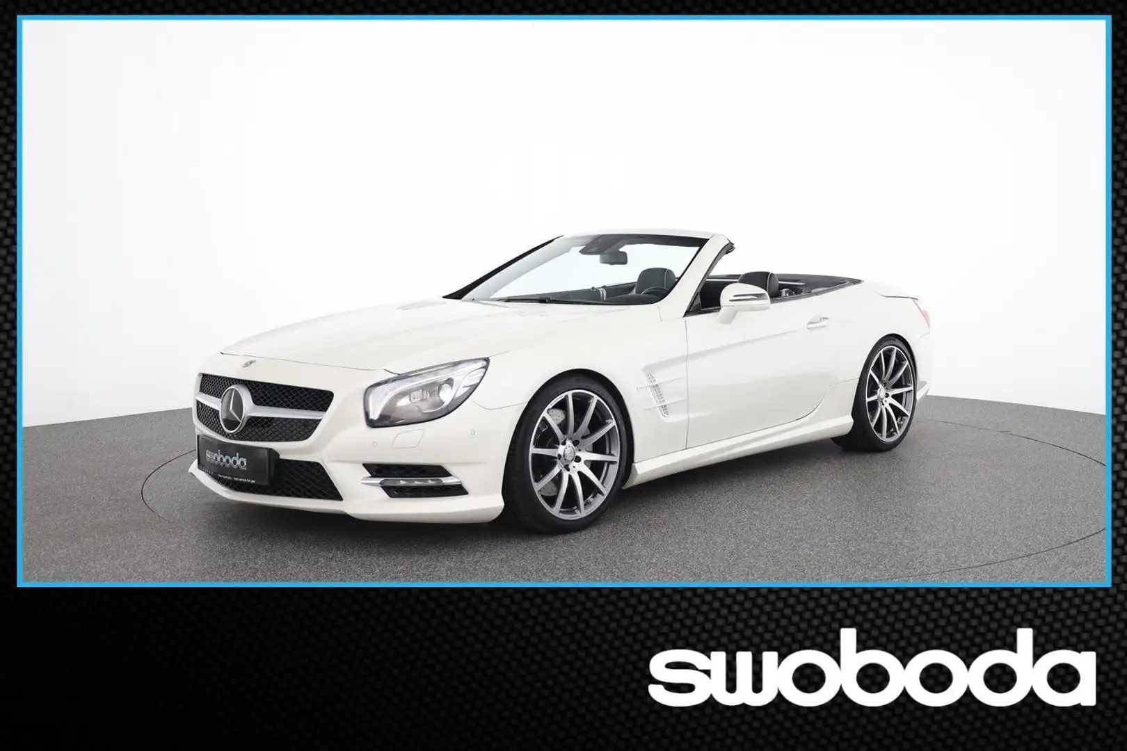 Mercedes-Benz SL 400 Roadster DistronicPlus Kamera Sitzklima Weiß - 1