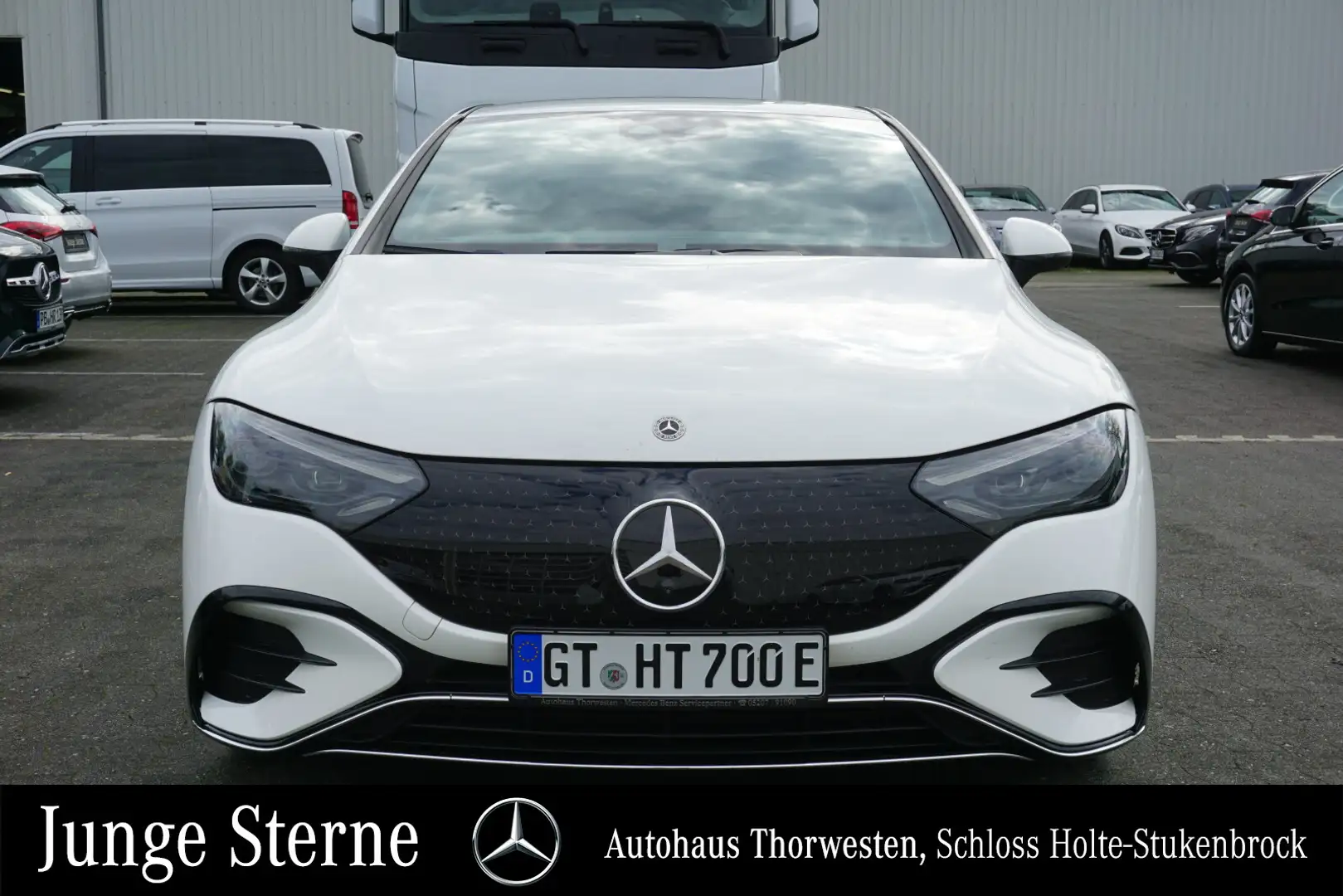 Mercedes-Benz EQE 350 EQE 350 AMG PREMIUM-Paket AHK #sofort AMG Line Weiß - 2