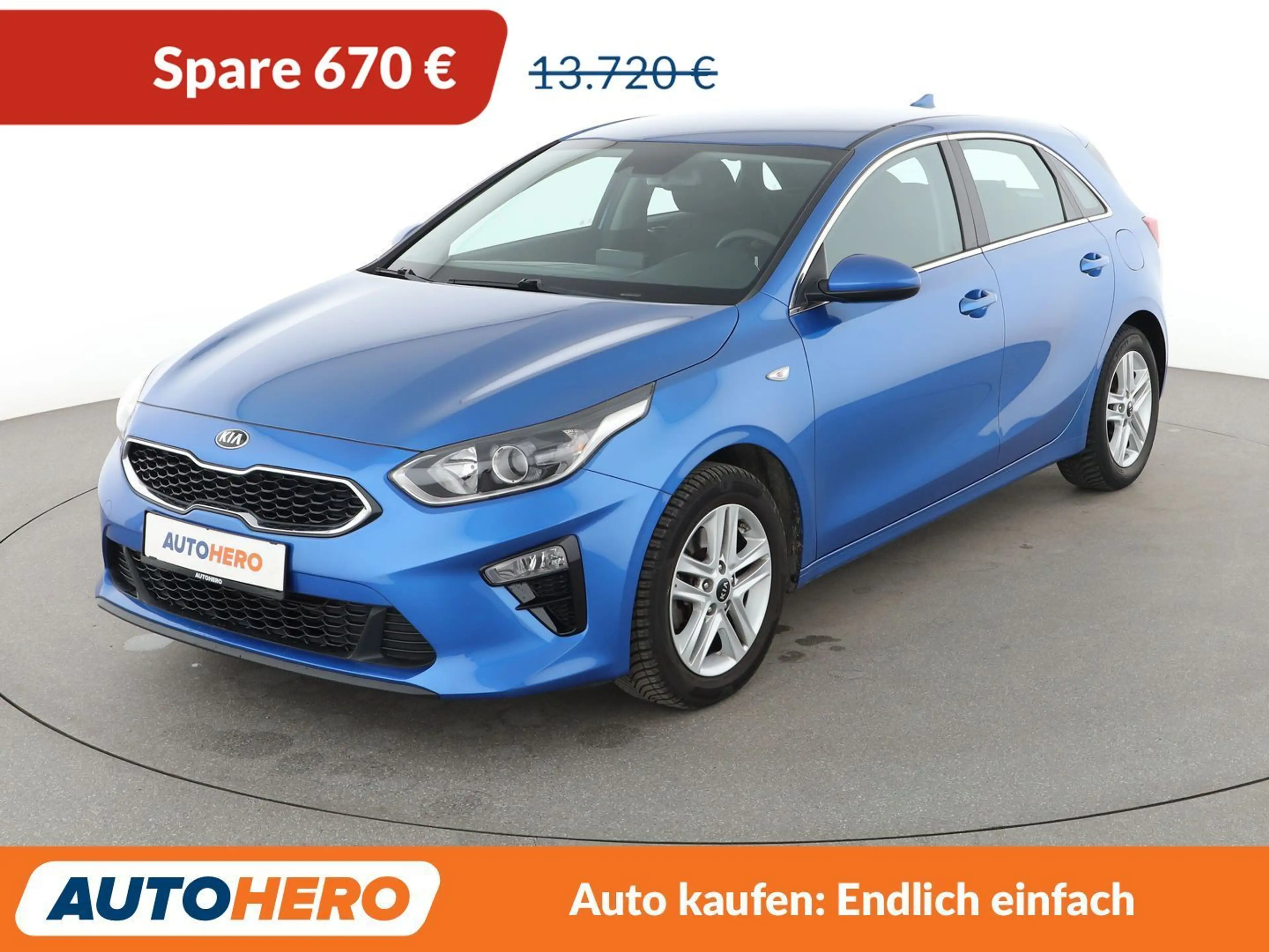Kia Ceed / cee'd 1.4 Vision*NAVI*TEMPO*CAM*PDC*SHZ*KLIMA*