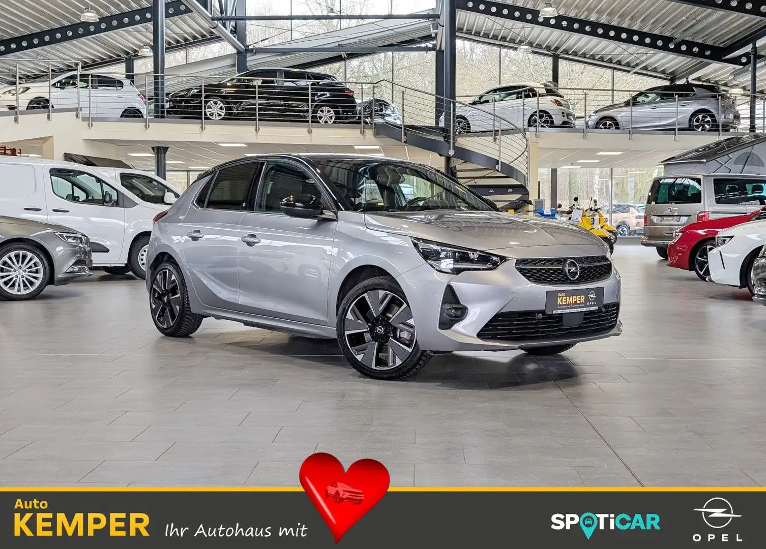 Opel Corsa -e (Elektro) Ultimate *LED*SHZ*LHZ*Navi* Gris - 1