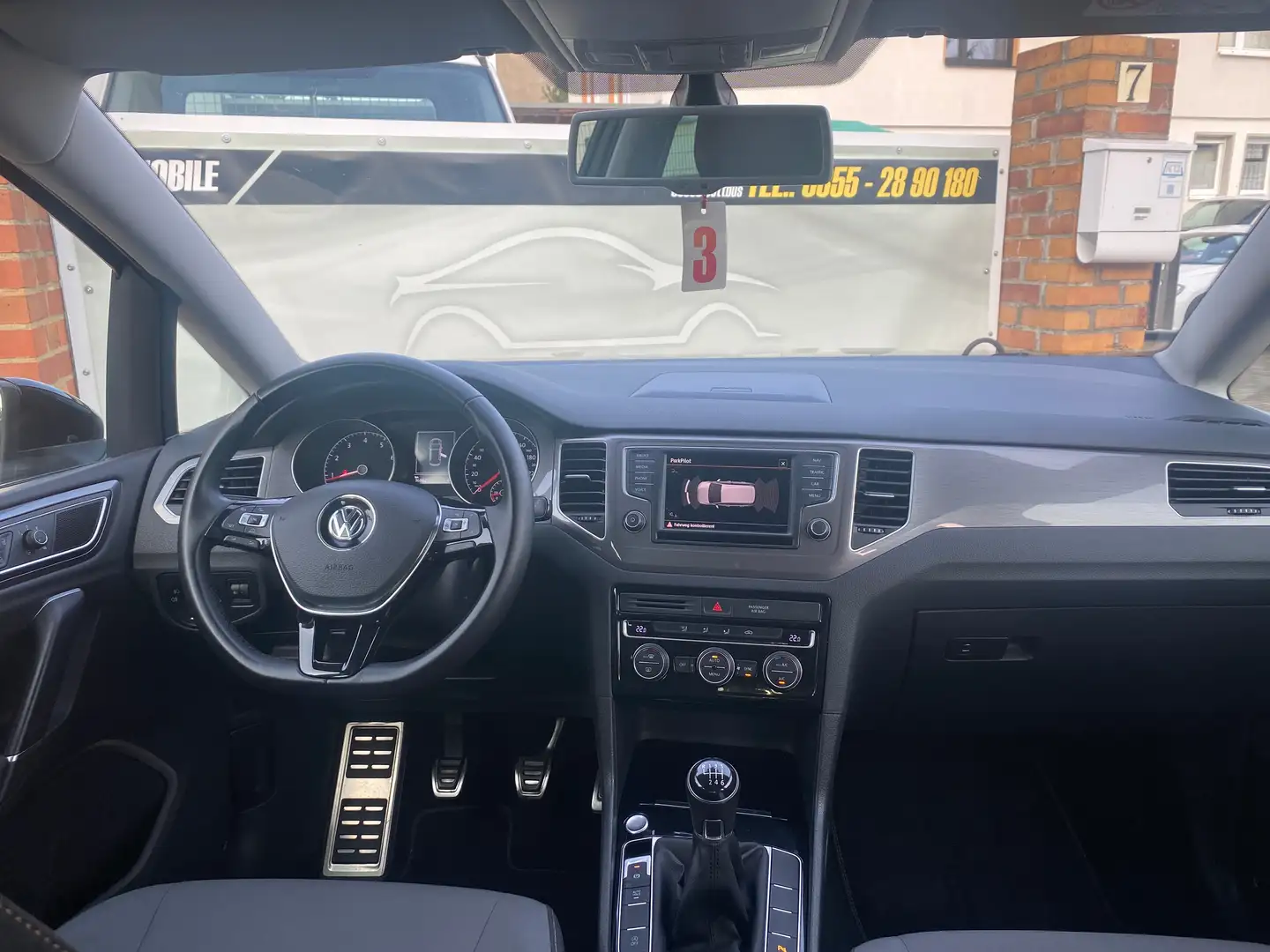 Volkswagen Golf Sportsvan Allsta - Tempomat - Kamera - Alus - Navi !!! Negro - 2