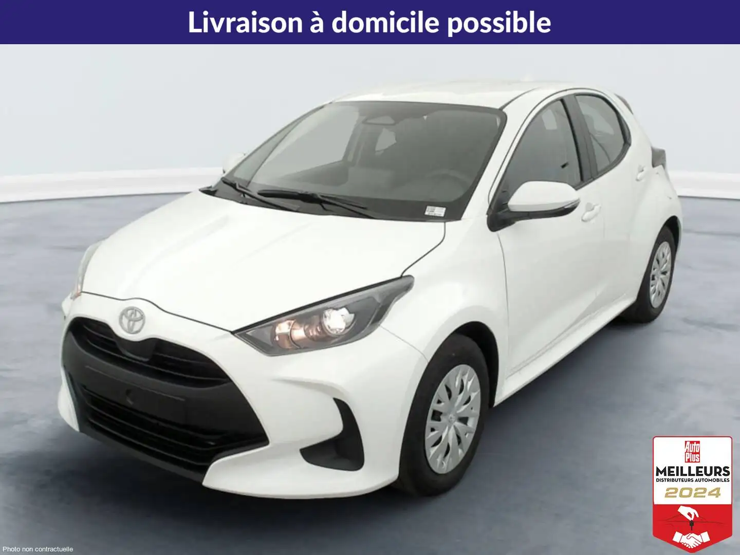 Toyota Yaris HYBRIDE 116h Dynamic Blanc - 1