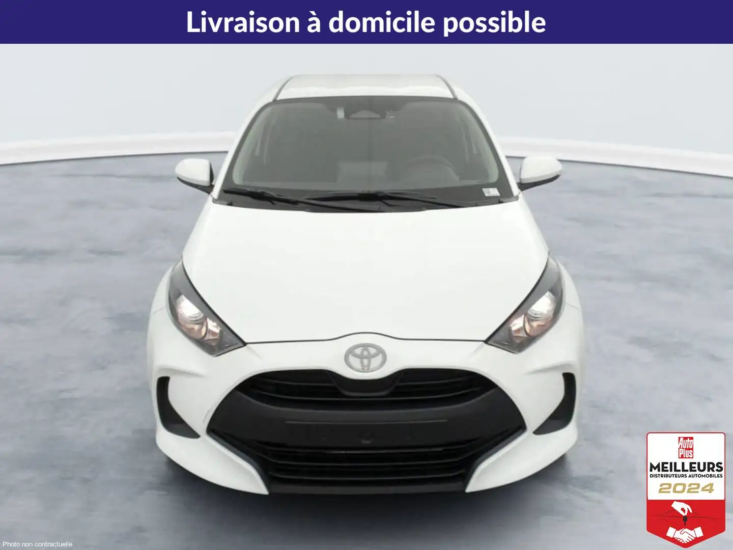 Toyota Yaris HYBRIDE 116h Dynamic Blanc - 2