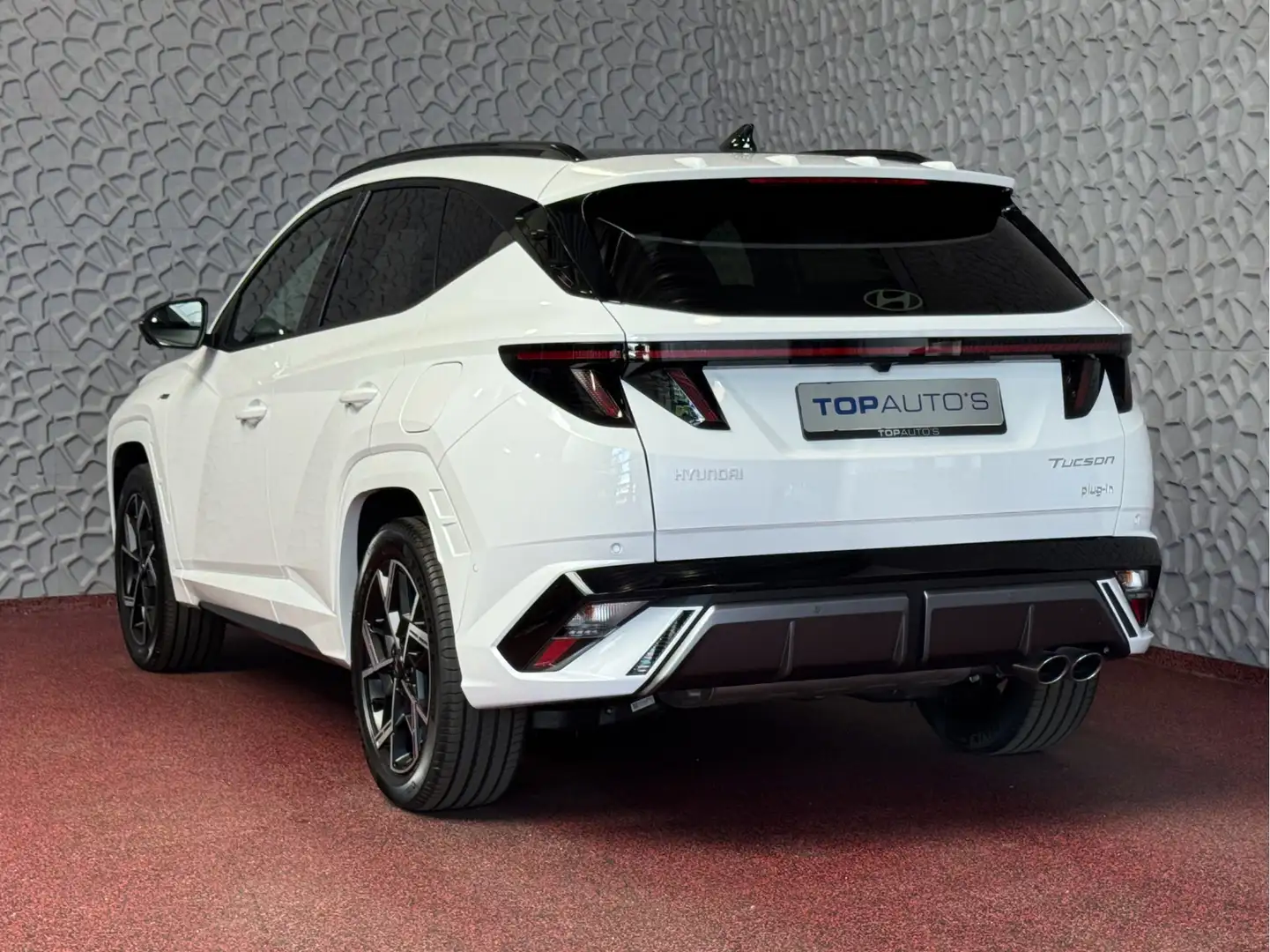 Hyundai TUCSON NIEUWE AUTO 1.6 T-GDI PHEV 252PK 4WD N-LINE SKY PA Blanc - 2