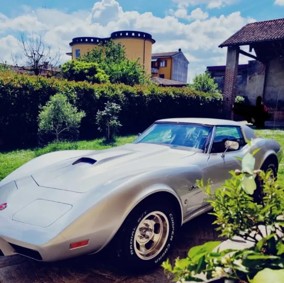 Corvette C3 CORVETTE C3 STINGRAY RESTAURATA 383 Zilver - 2