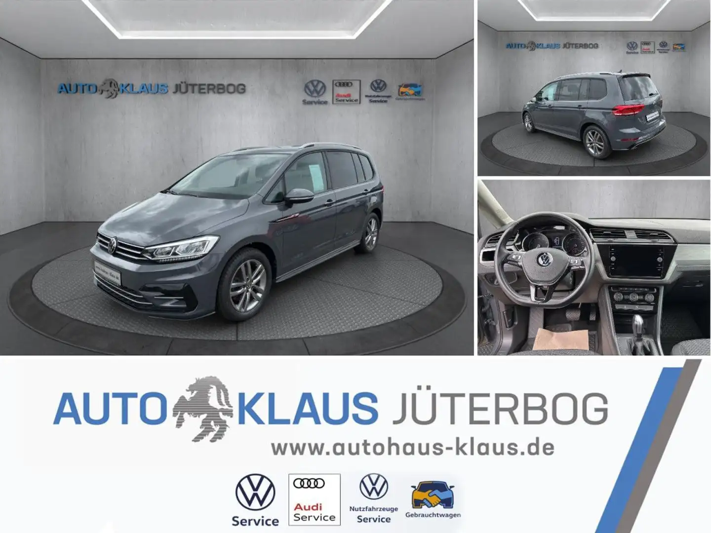 Volkswagen Touran 1.5 TSI Comfortline (EURO 6d)7 Sitzer LED Gris - 1