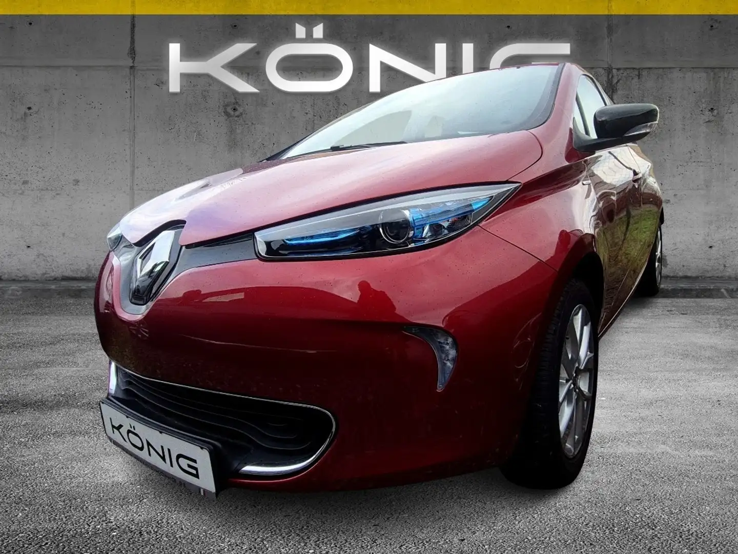 Renault ZOE LIFE Z.E. 40 Batteriemiete Rückfahrkamera Rot - 1