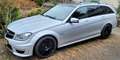 Mercedes-Benz C 63 AMG Schuif-kanteldak, MB LSD, Harman Kardon, 6.2 V8 Zilver - thumbnail 16