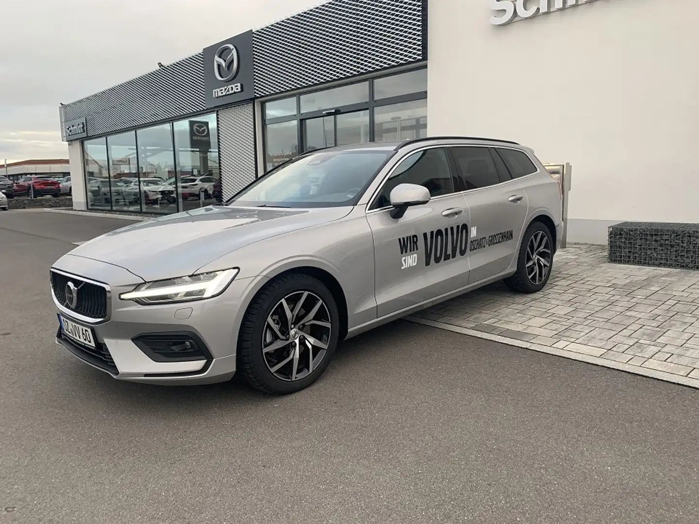 Volvo V60 B4 Diesel Core Core Argent - 2