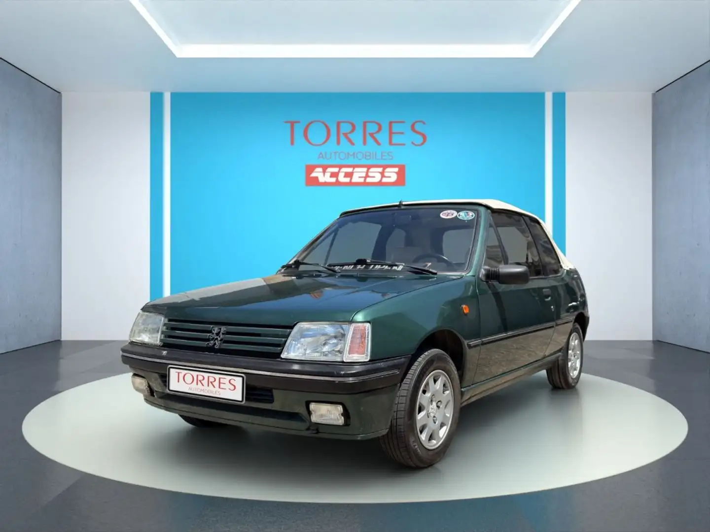 Peugeot 205 Roland-Garros French Open Cabriolet Groen - 2