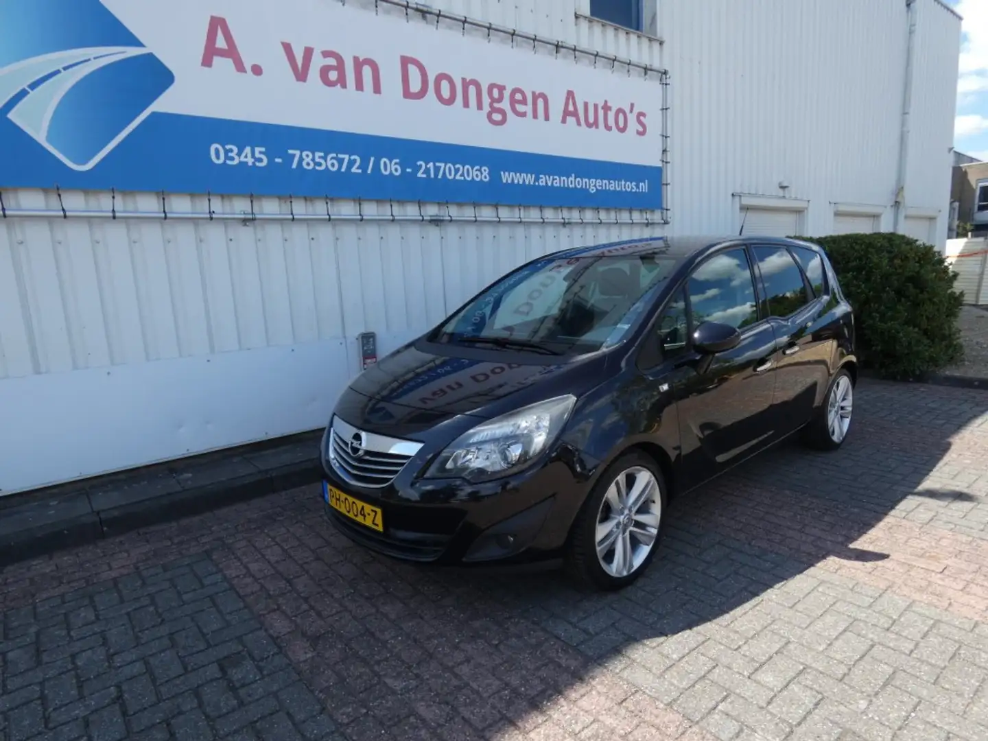 Opel Meriva 1.4 TURBO COSMO,Navi,Clima,Stoelverw.PDC,Trhaak Zwart - 2