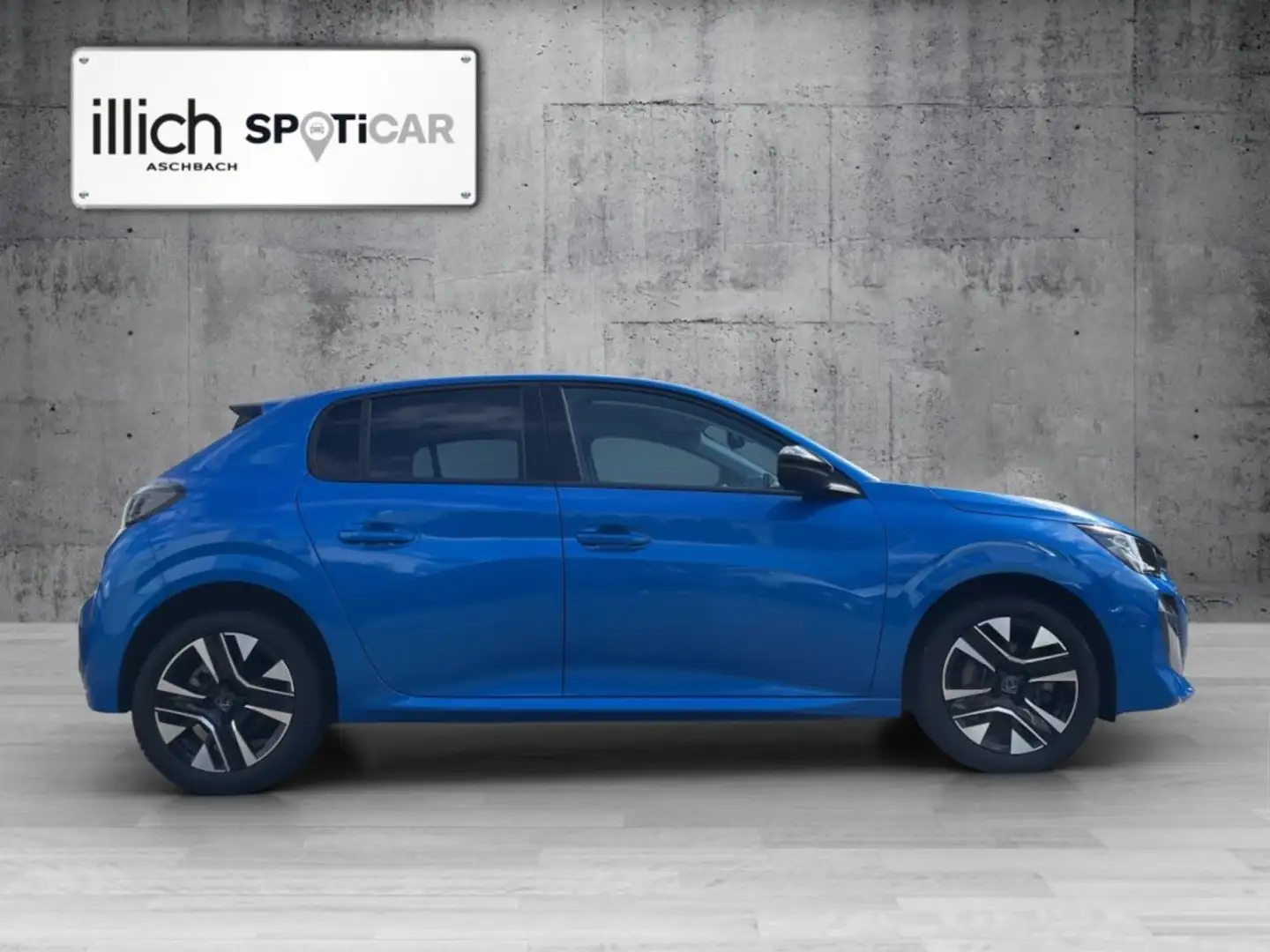 Peugeot 208 Allure Benzin 100 Blau - 2