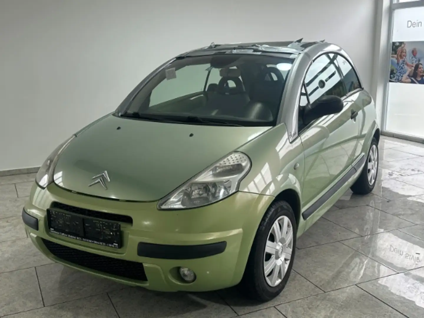 Citroen C3 16VSensodrive Pluriel 1.6 16V Sensodrive Klimaauto Grün - 2