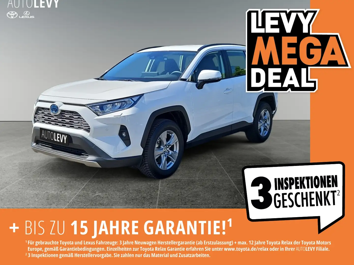Toyota RAV 4 RAV4 2.5 Business Edition CARPLAY*PDC*KLIMAAUTO* Bianco - 1
